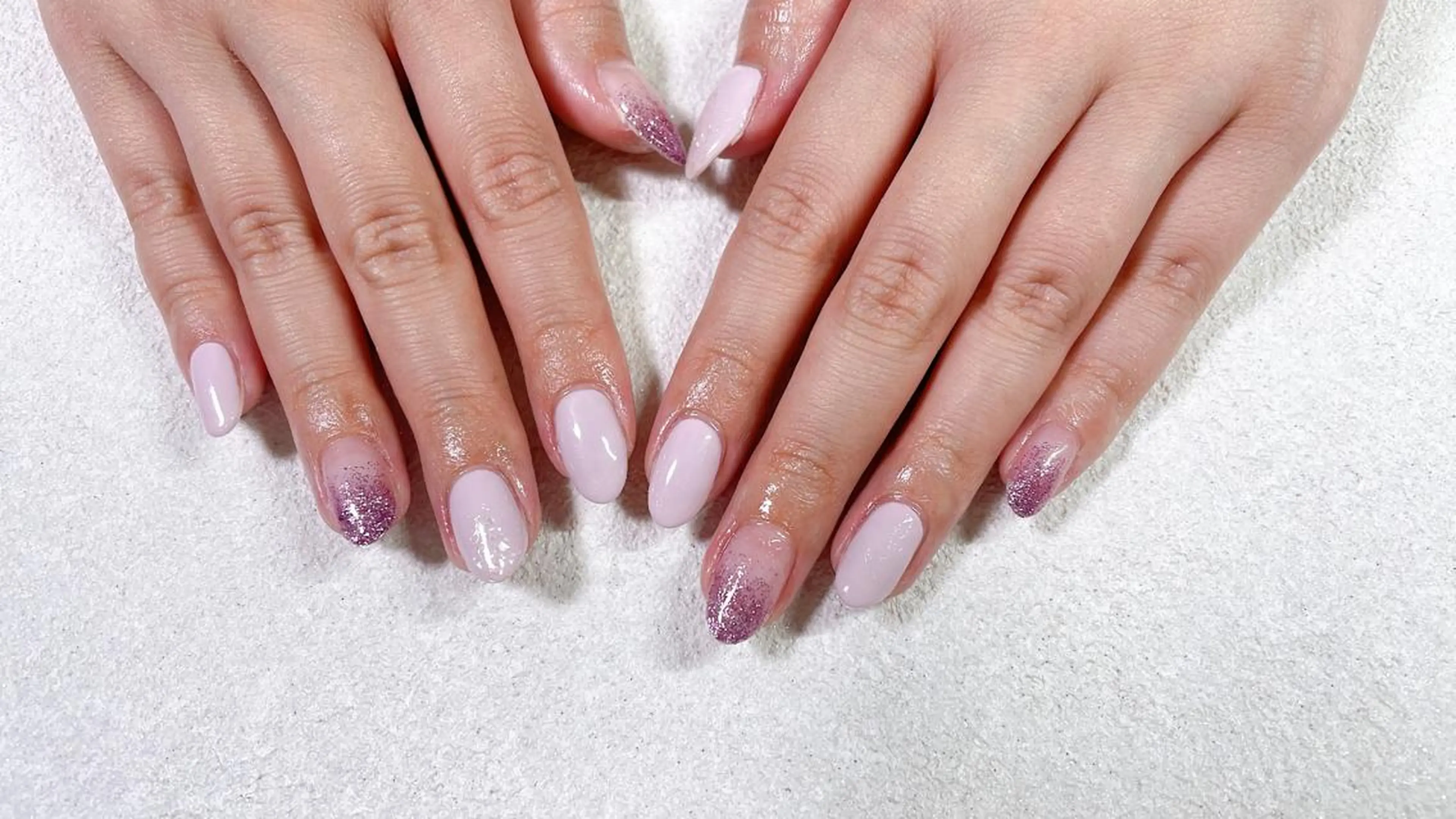 ネイル オーロラネイル フラワーネイル フットネイル フレンチネイル ジェルネイル kikinail 溝の口のネイルデザイン