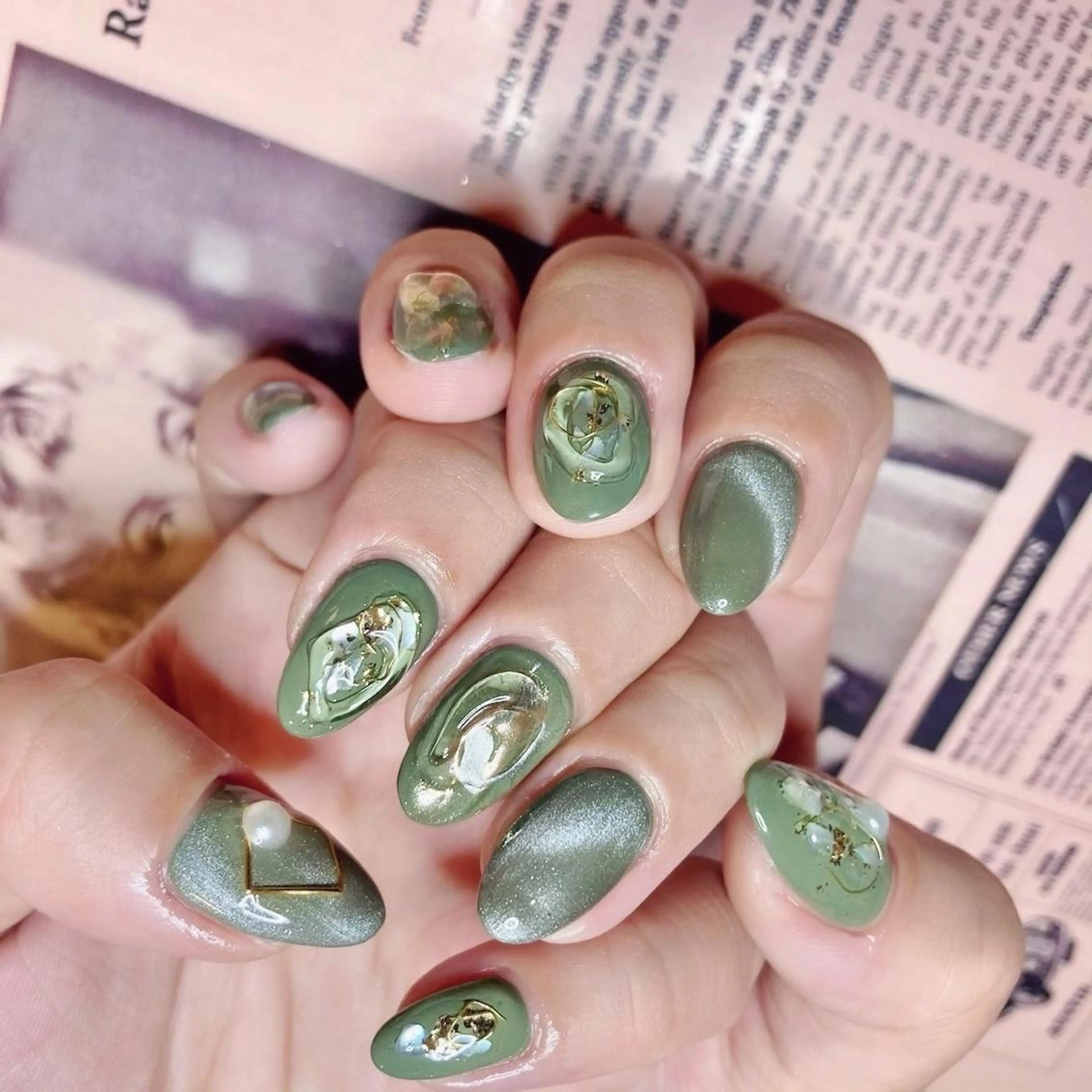 ネイル ハンドネイル NOI ROUGEのネイルデザイン