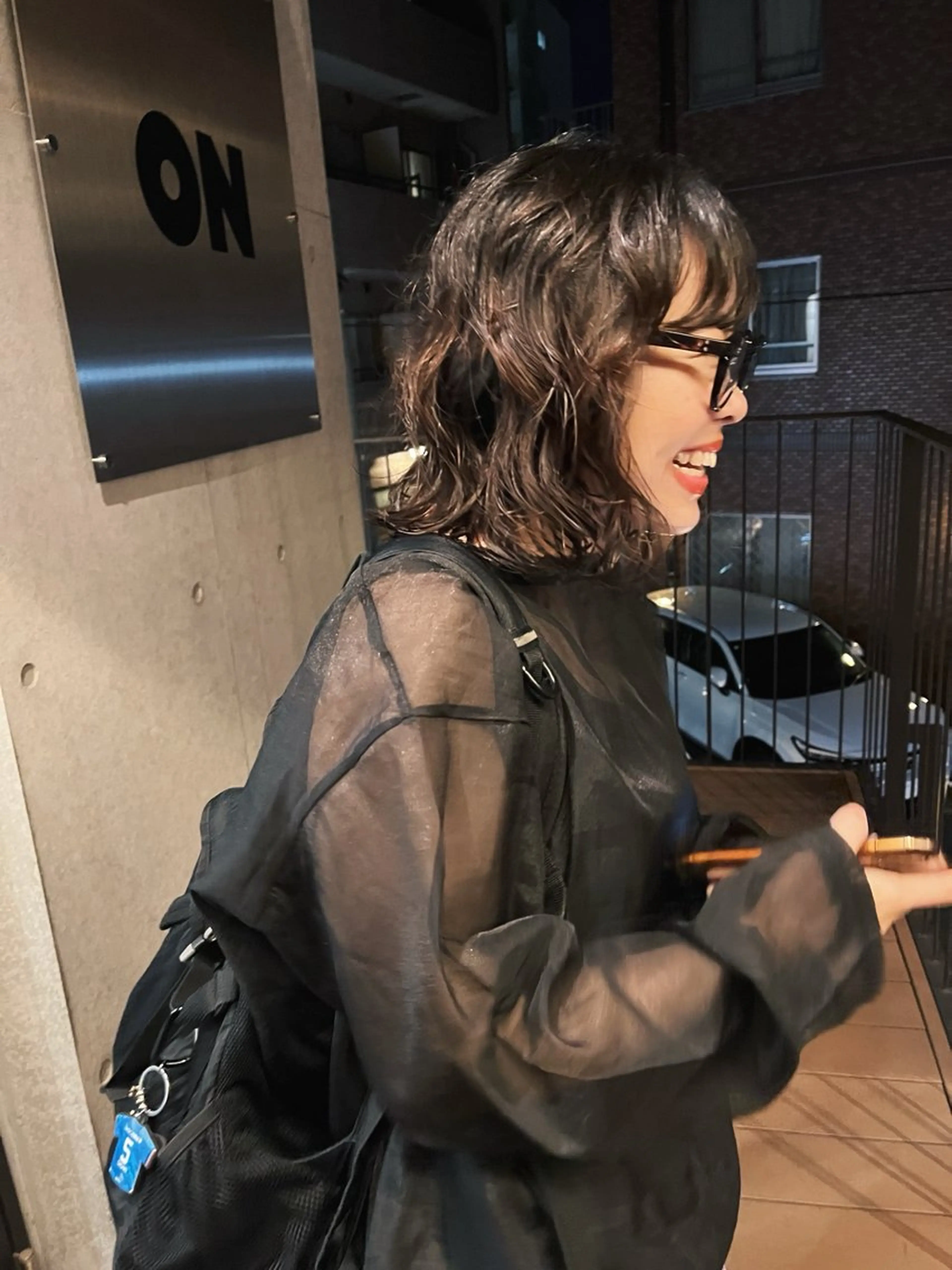 ショート パーマ 暖色/パーマ 🌼クニトウメイのヘアスタイル