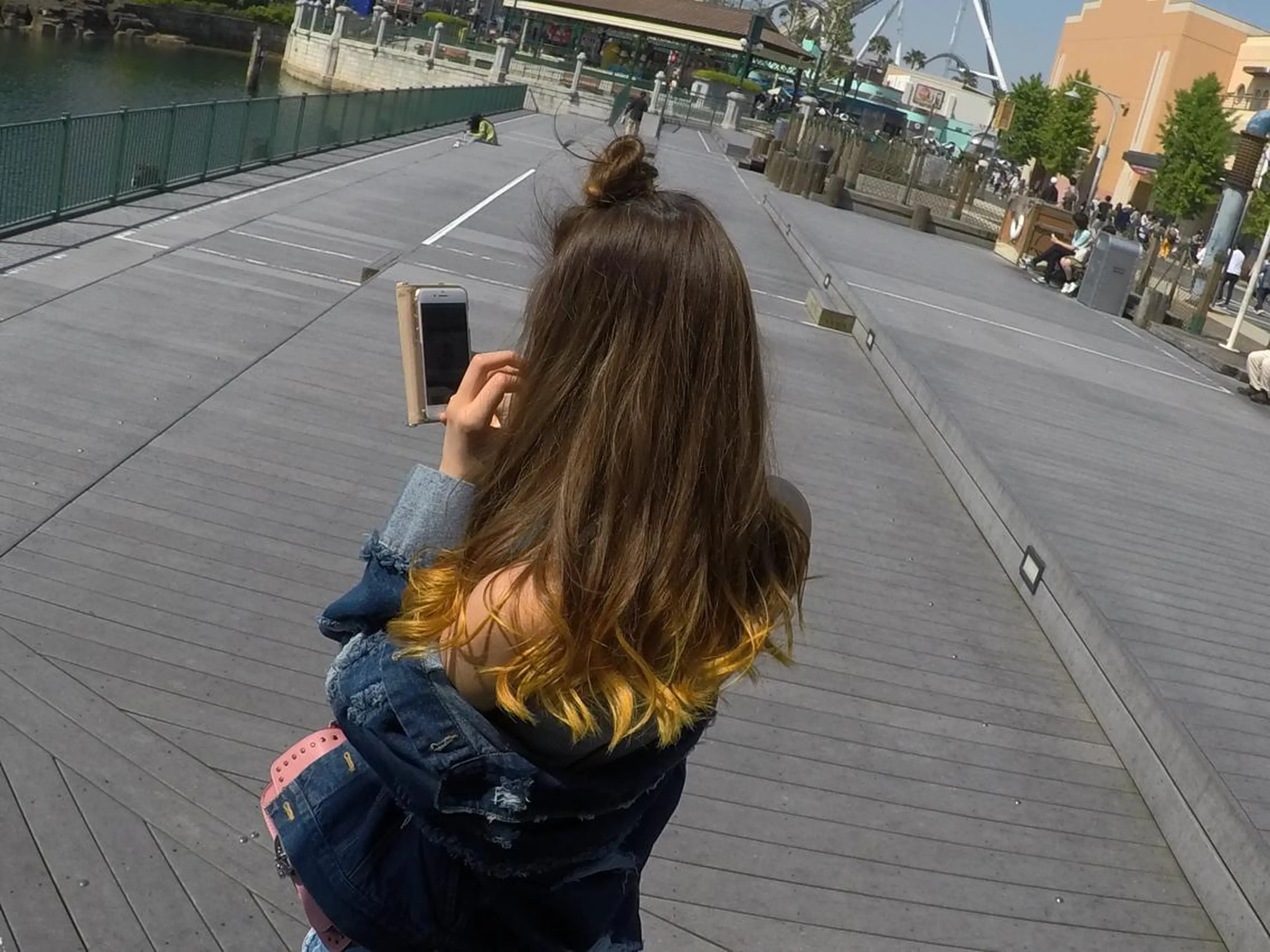 カラー イエローカラー エクステ指名No1 🧡AYUMIのヘアスタイル