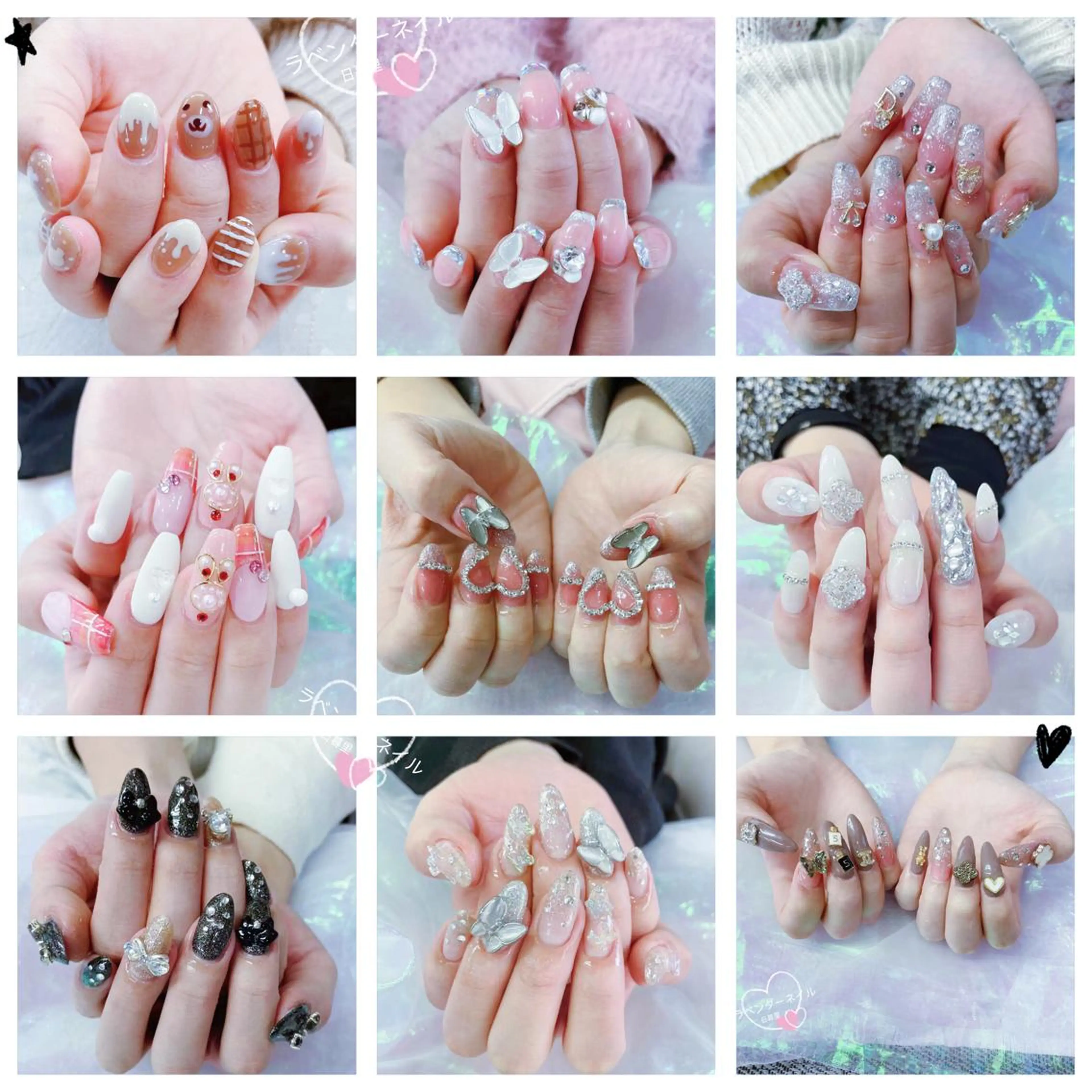 ネイル ラベンダー💖日暮里 ルル💖ネイルのネイルデザイン