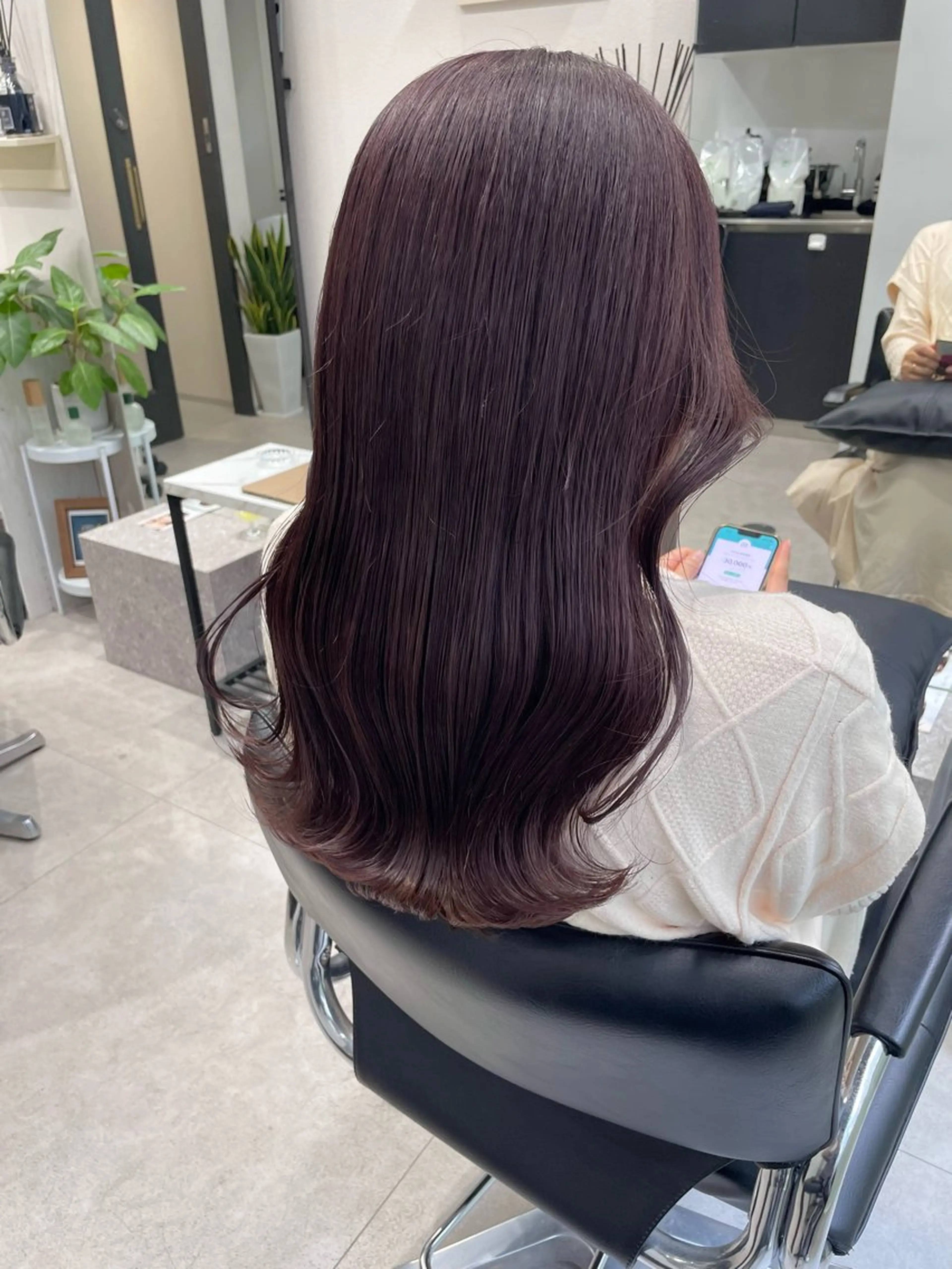 ロング カラー ヘアカラー 髪質改善will hairdesignのヘアスタイル