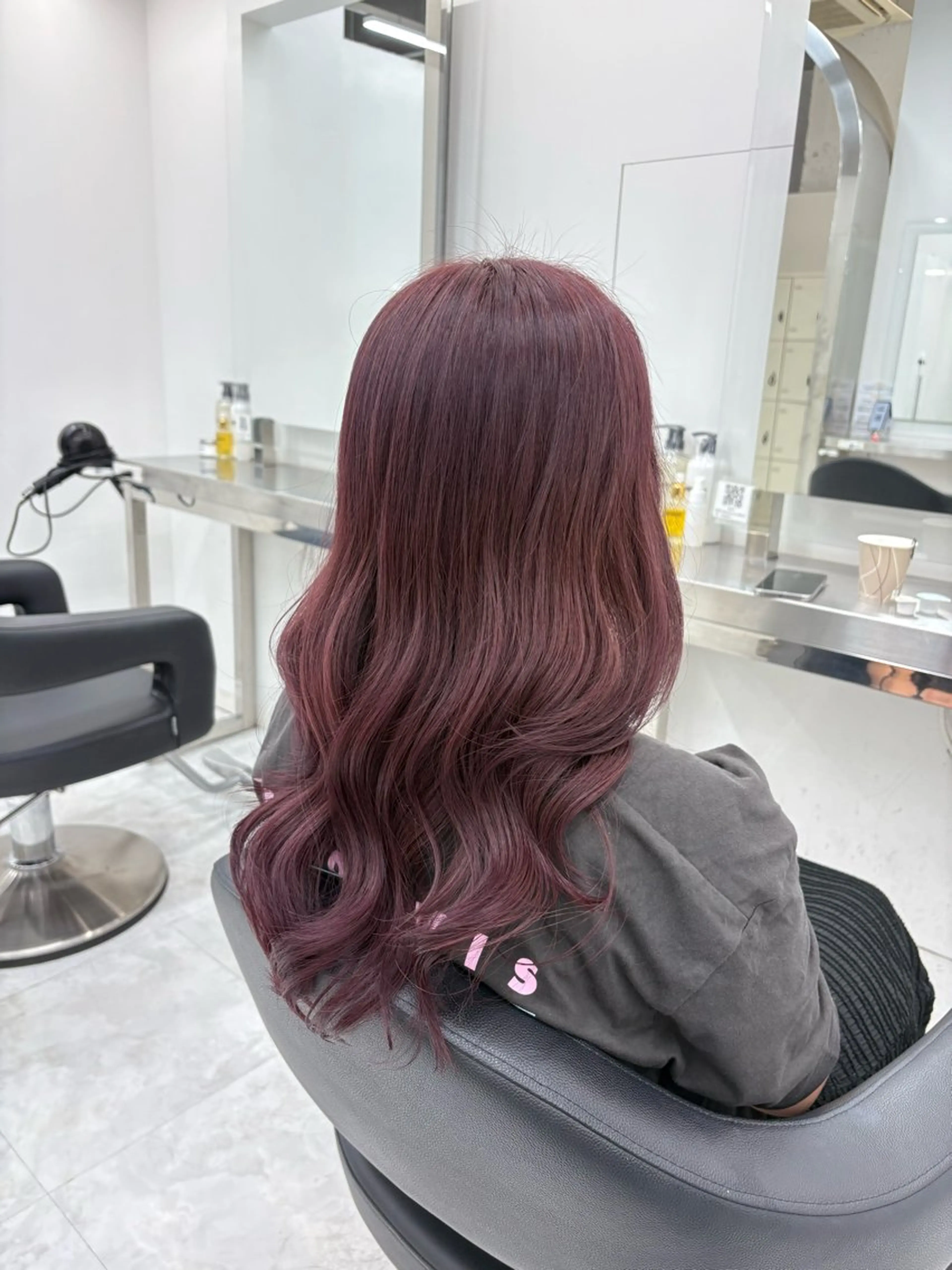 ロング カラー ヘアアレンジ ヘアカラー ヘッドスパ ヘアセット 🫧🎀うる艶暖色 🏹Nanako🎀のヘアスタイル