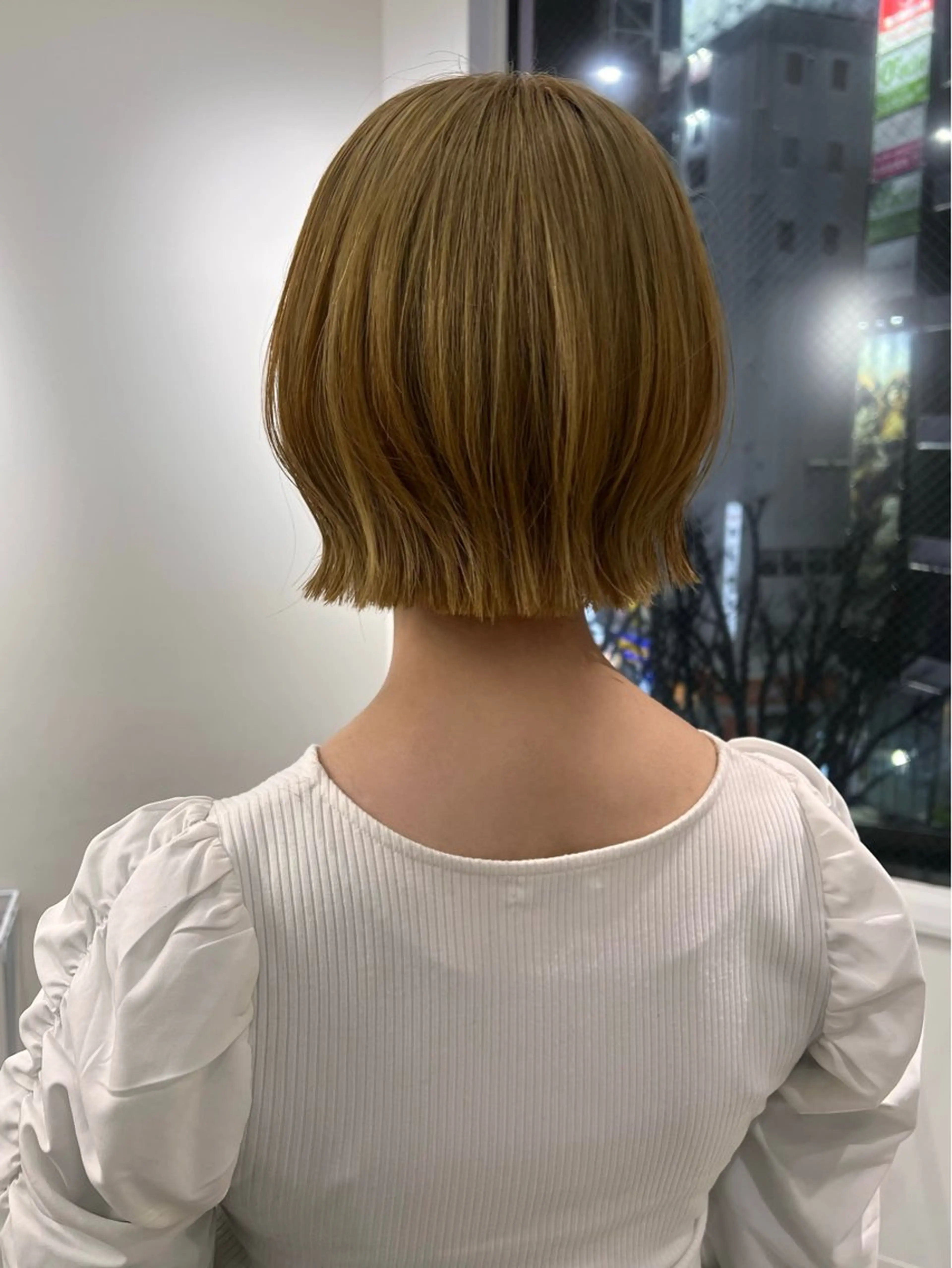 ショート ボブ レイヤーカット 新宿❤︎ヘアセット ♡YUMEのヘアスタイル