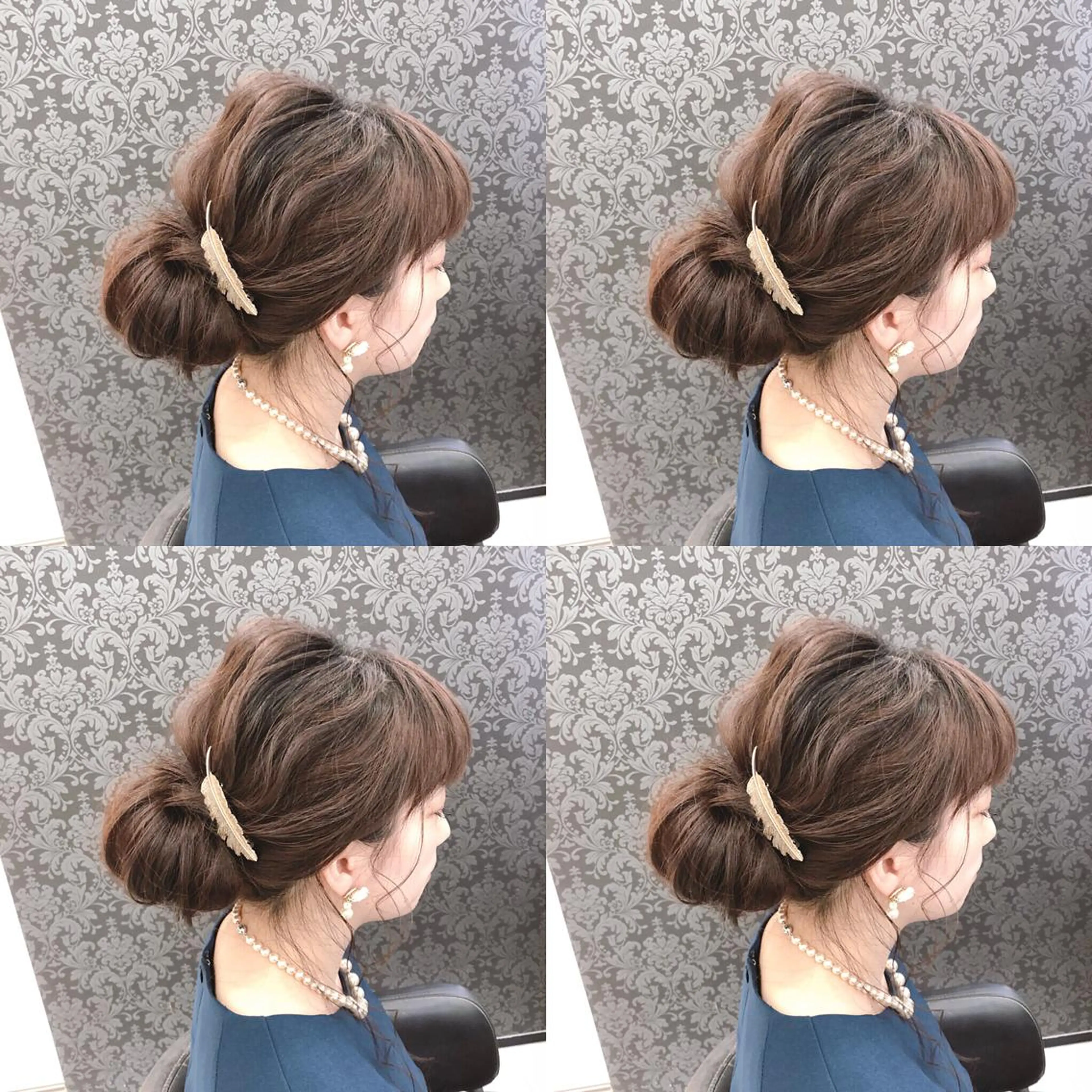 ミディアム ヘアアレンジ ヘアセット 🌷MAYU 🌷のヘアスタイル