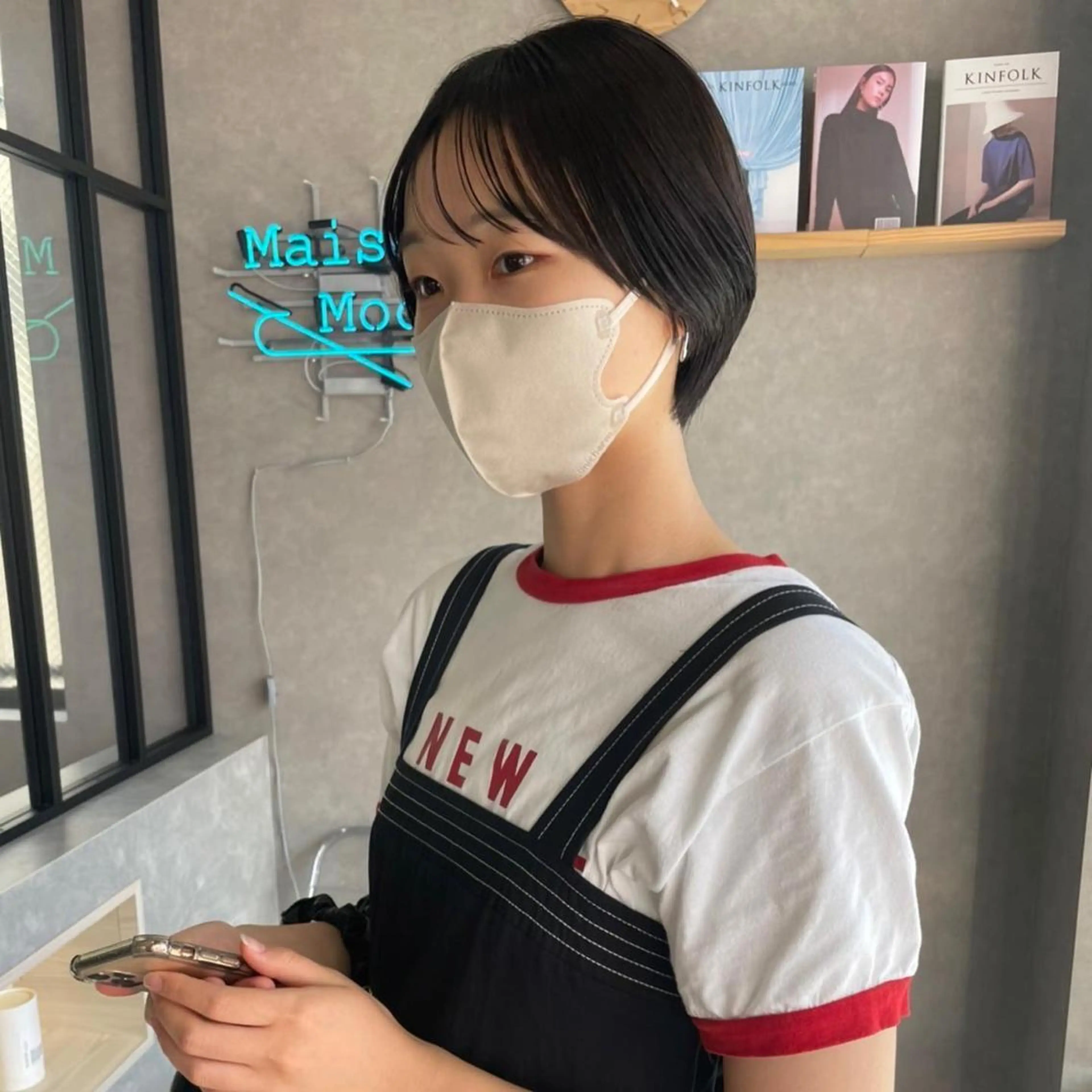 ショート 河原 亮のヘアスタイル