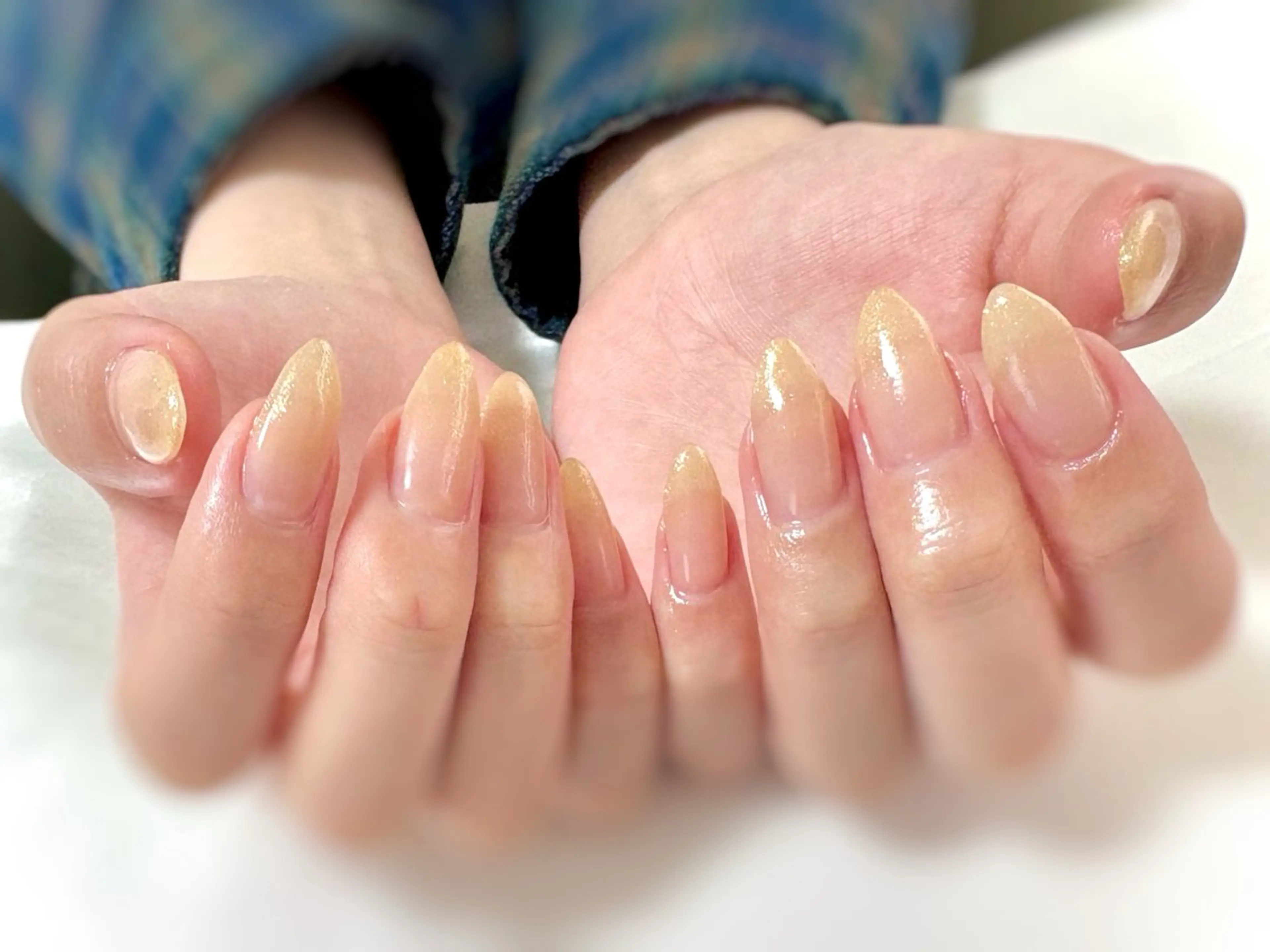 ネイル ラメ(グリッター) ハンドネイル Nail salon Cielel⟡Ayaのネイルデザイン