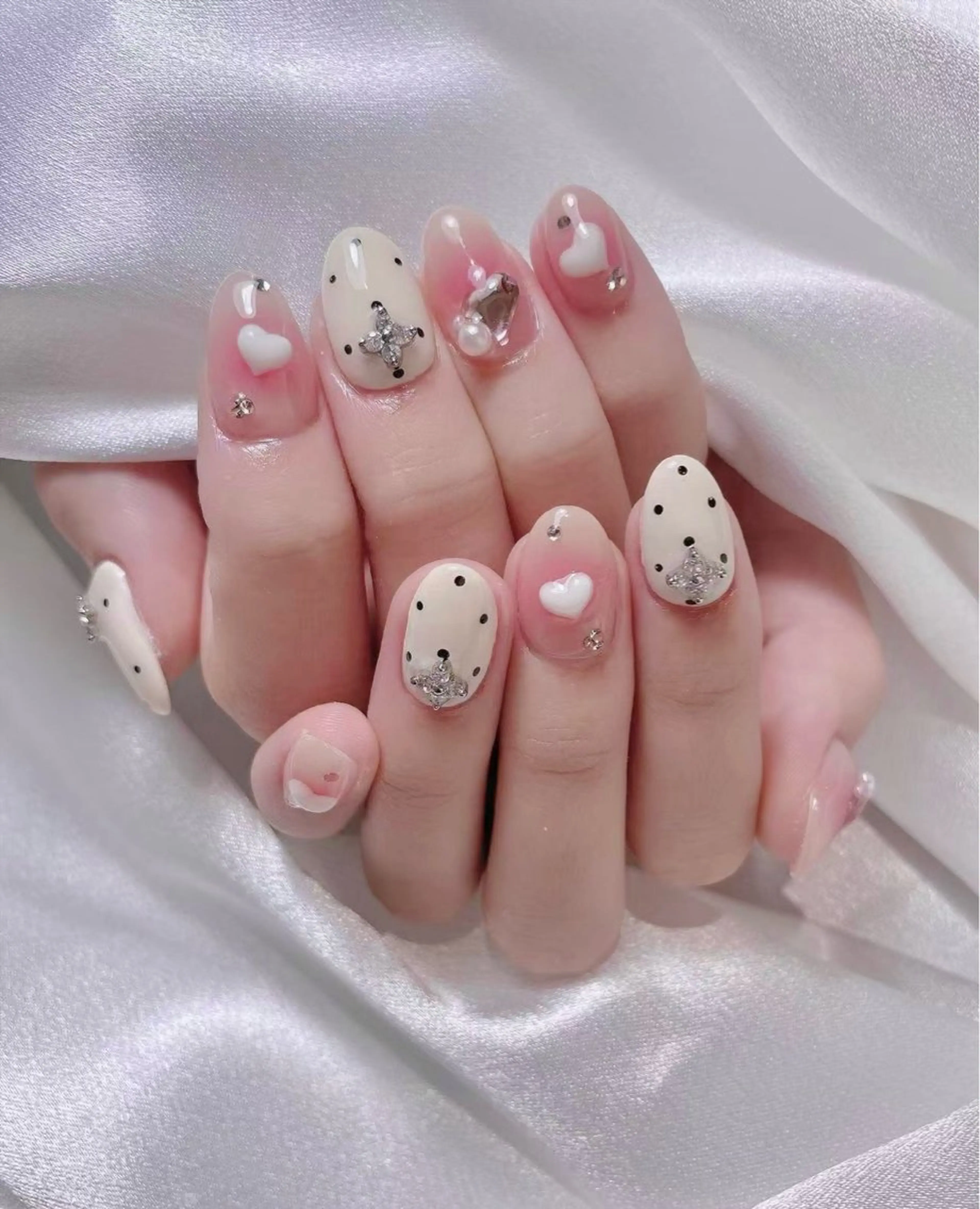 ネイル ハンドネイル 長さだし専門店 M2　rikaのネイルデザイン