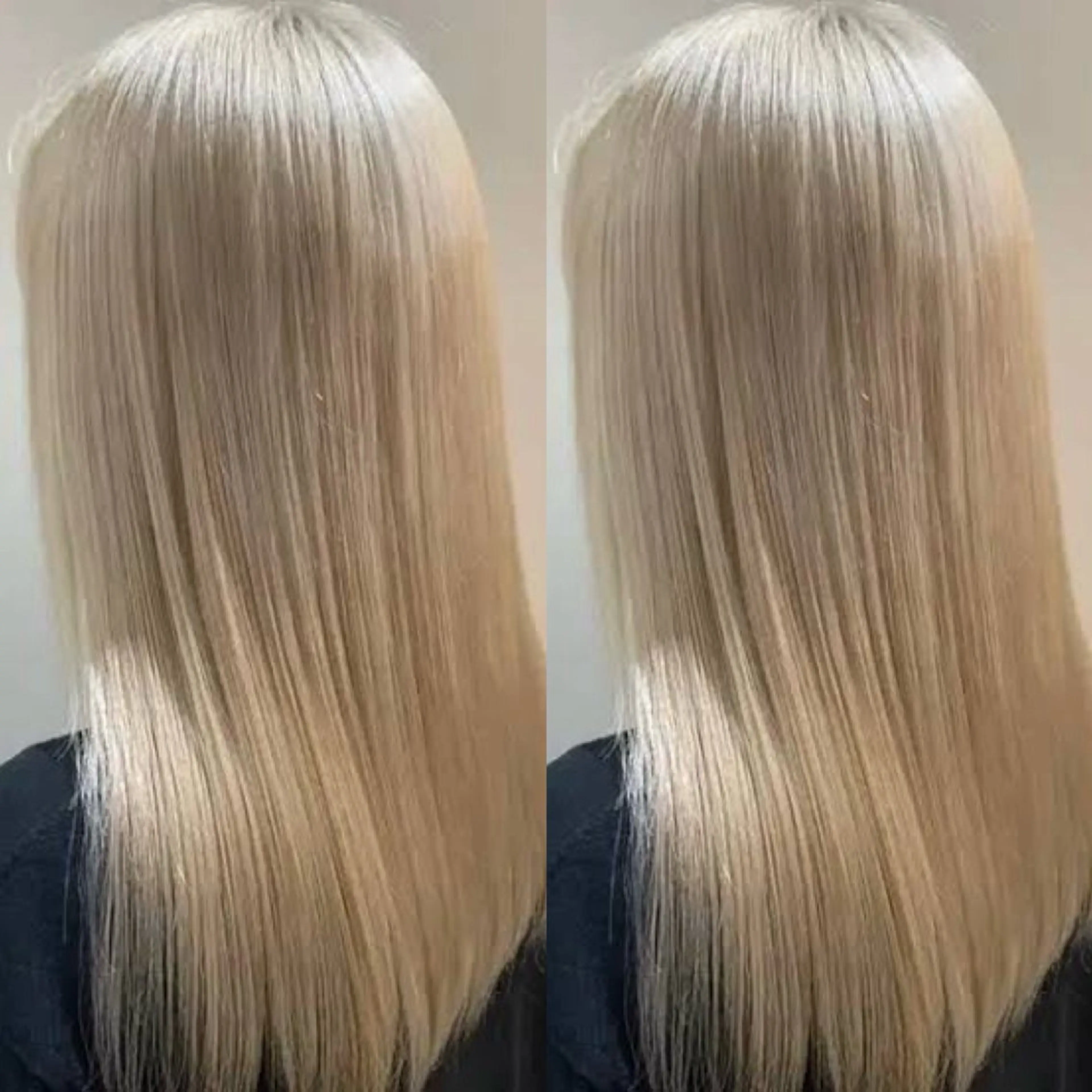 ロング カラー ベージュカラー ブロンド ミルクティーベージュ ホワイトブロンド ヘアカラー 表参道/ハイライト バレイヤージュのヘアスタイル