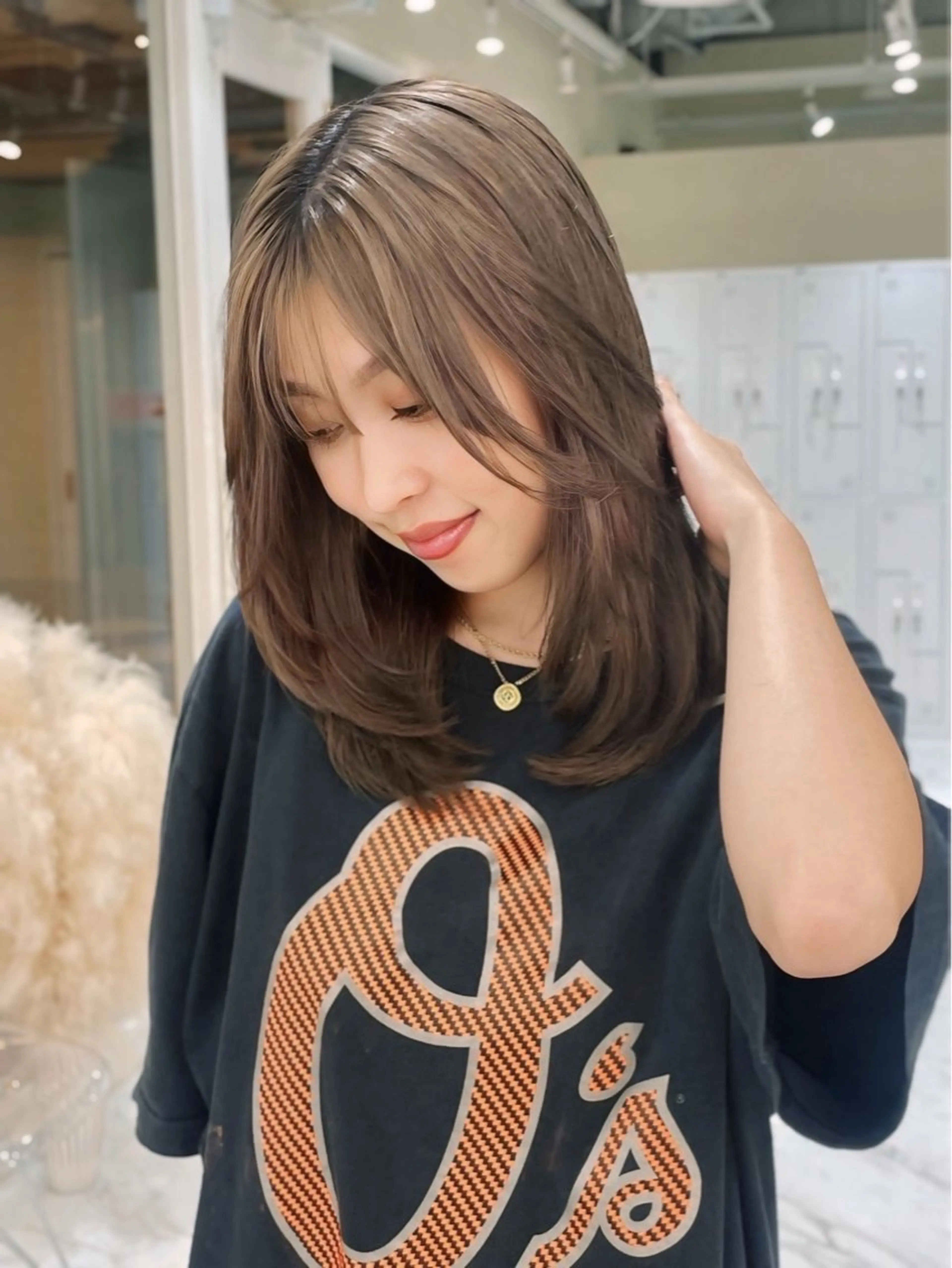 【✨️モデル様限定価格✨️】ブリーチありダブルカラー+ 𝓜 𝒕𝒓𝒆𝒂𝒕𝒎𝒆𝒏𝒕の写真