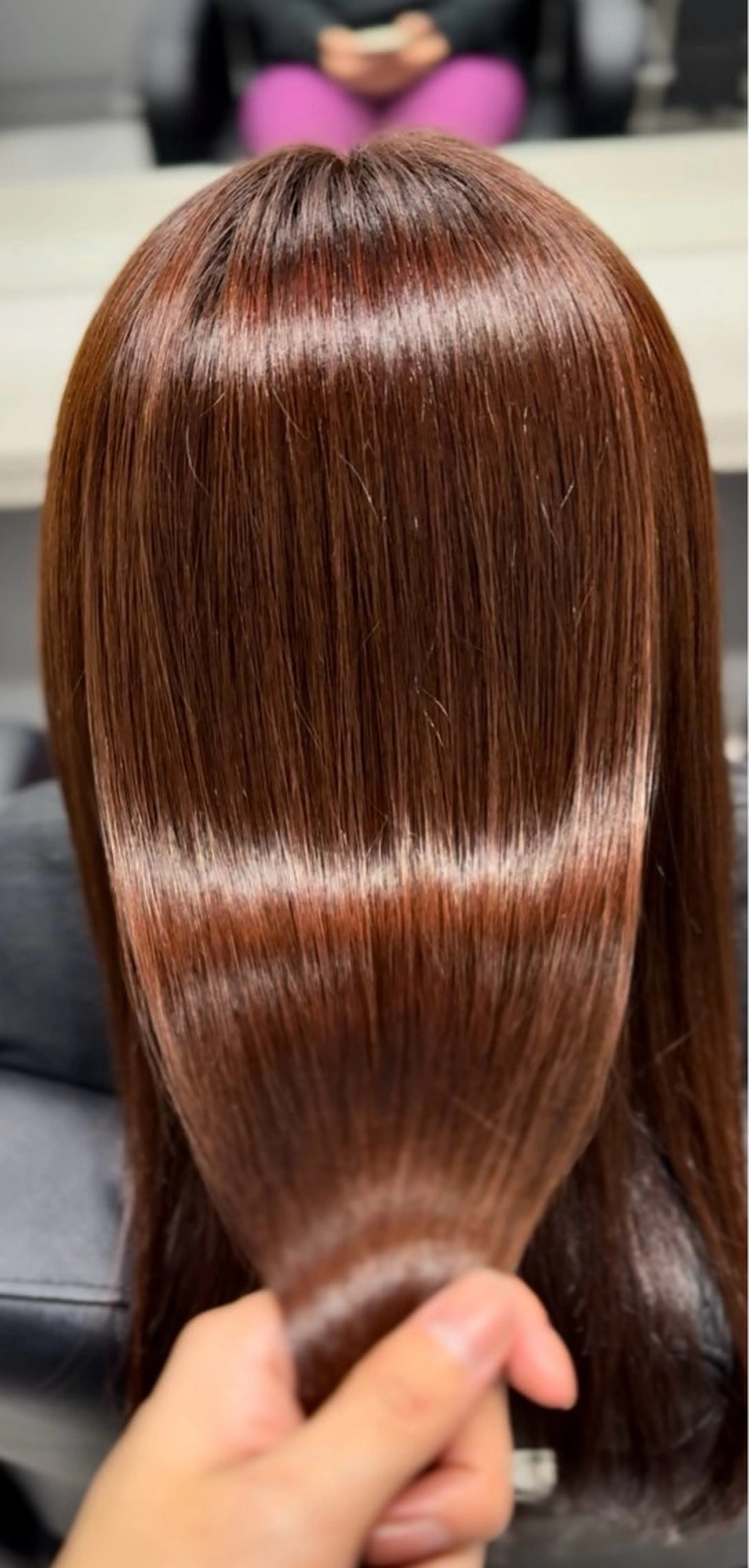 ロング カラー ヘアカラー トリートメント 髪質改善 艶髪カラー エクステ かいり✂️のヘアスタイル