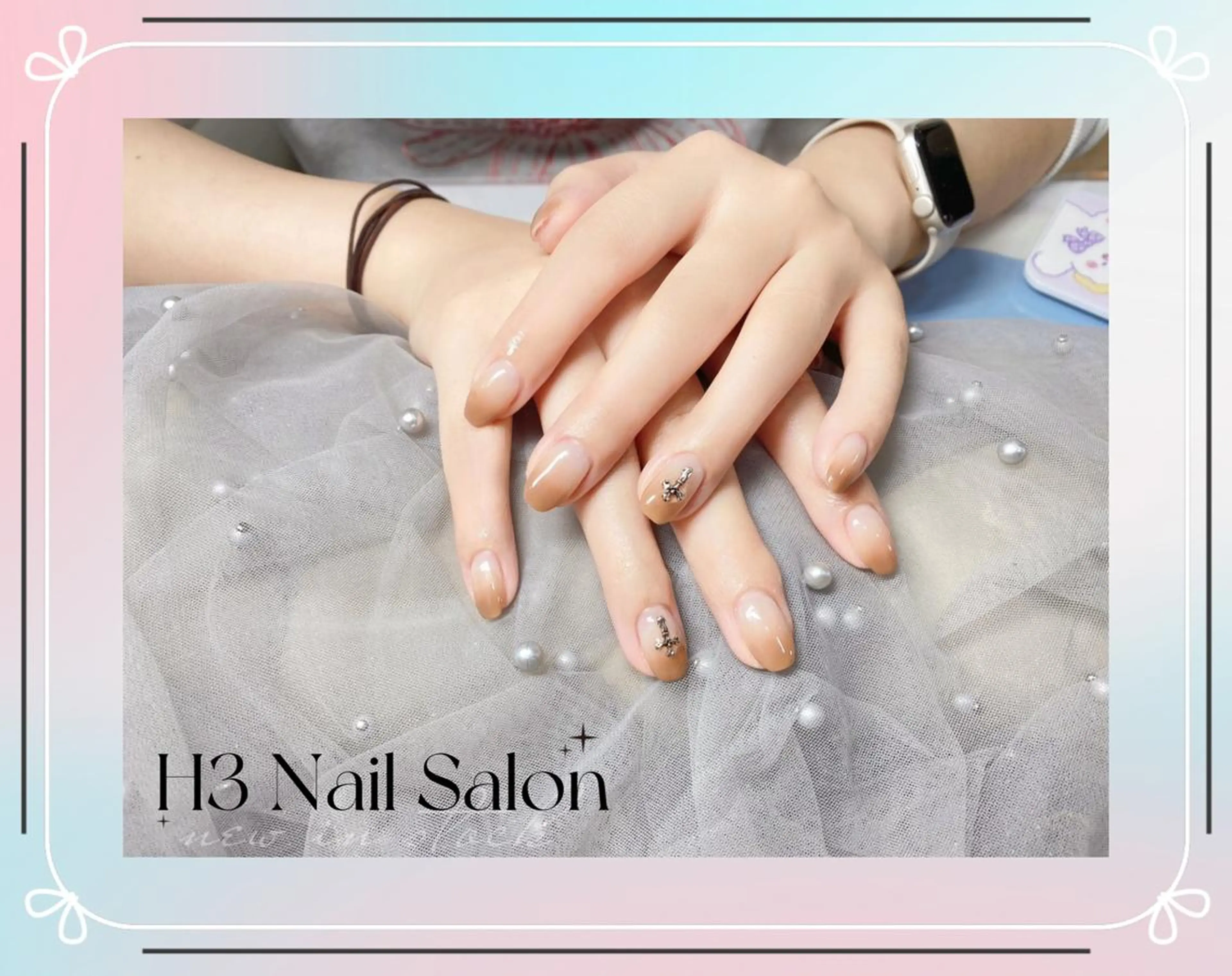 ミディアム Dione Nail みきのネイルデザイン