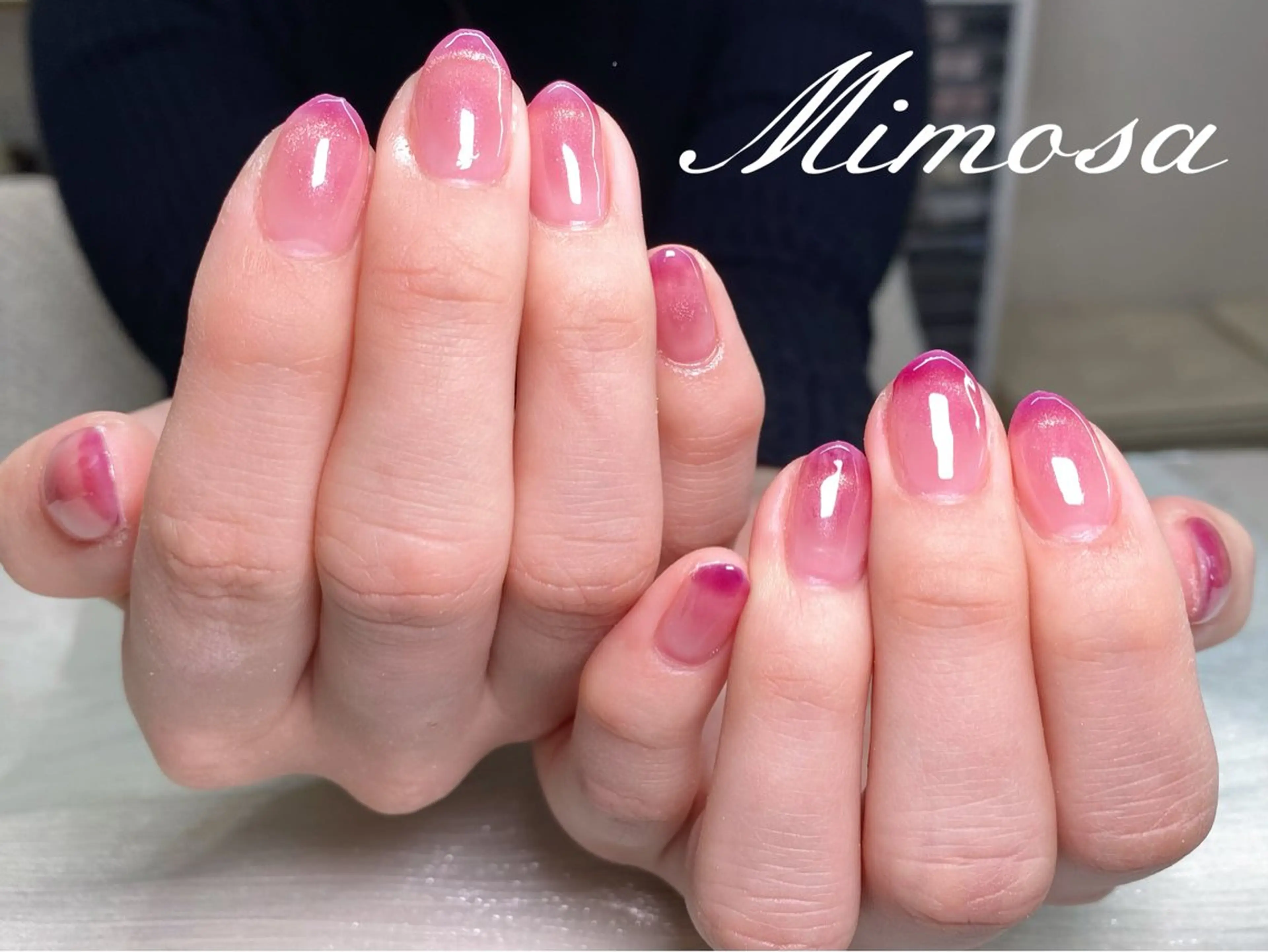 ネイル ハンドネイル 💛Mimosa💛 吉祥寺のネイルデザイン