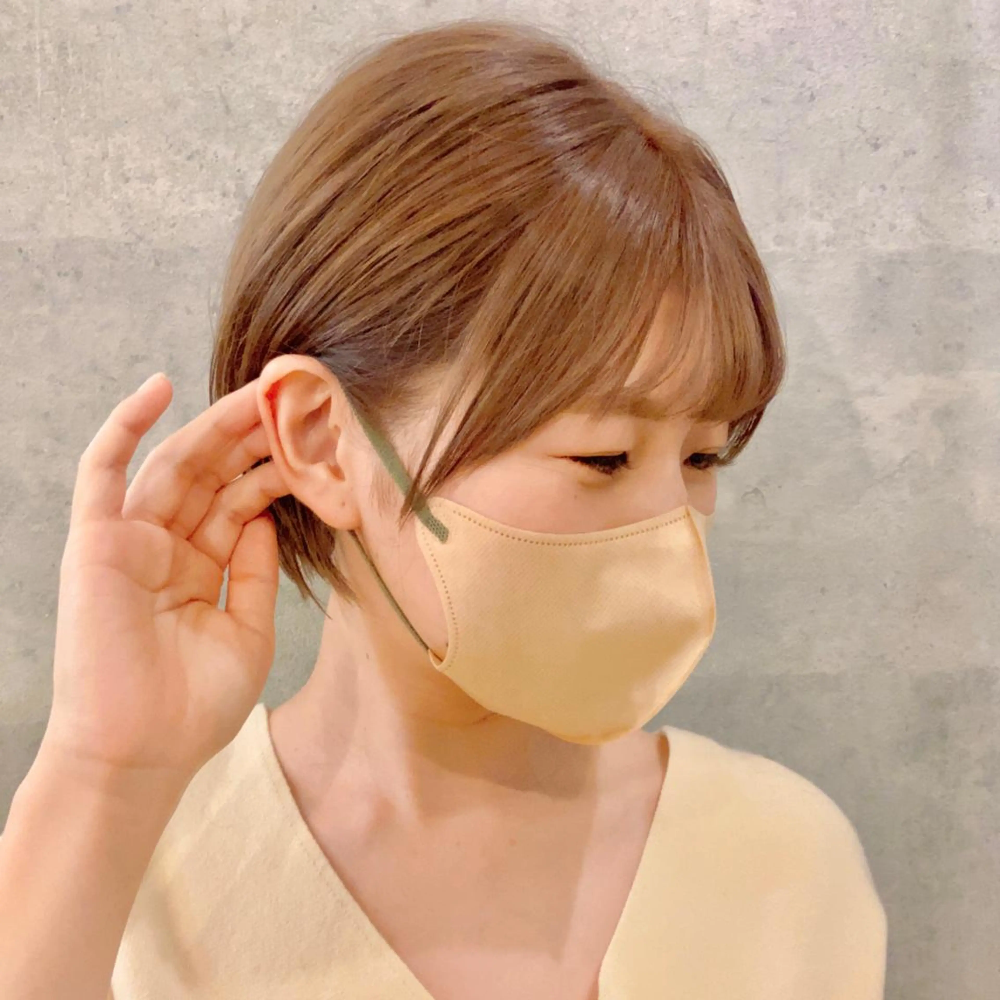 ショート カラー パーマ ヘアアレンジ メンズ カット ヘアカラー トリートメント ✨髪質改善/透明感✨ 西野　陽のヘアスタイル