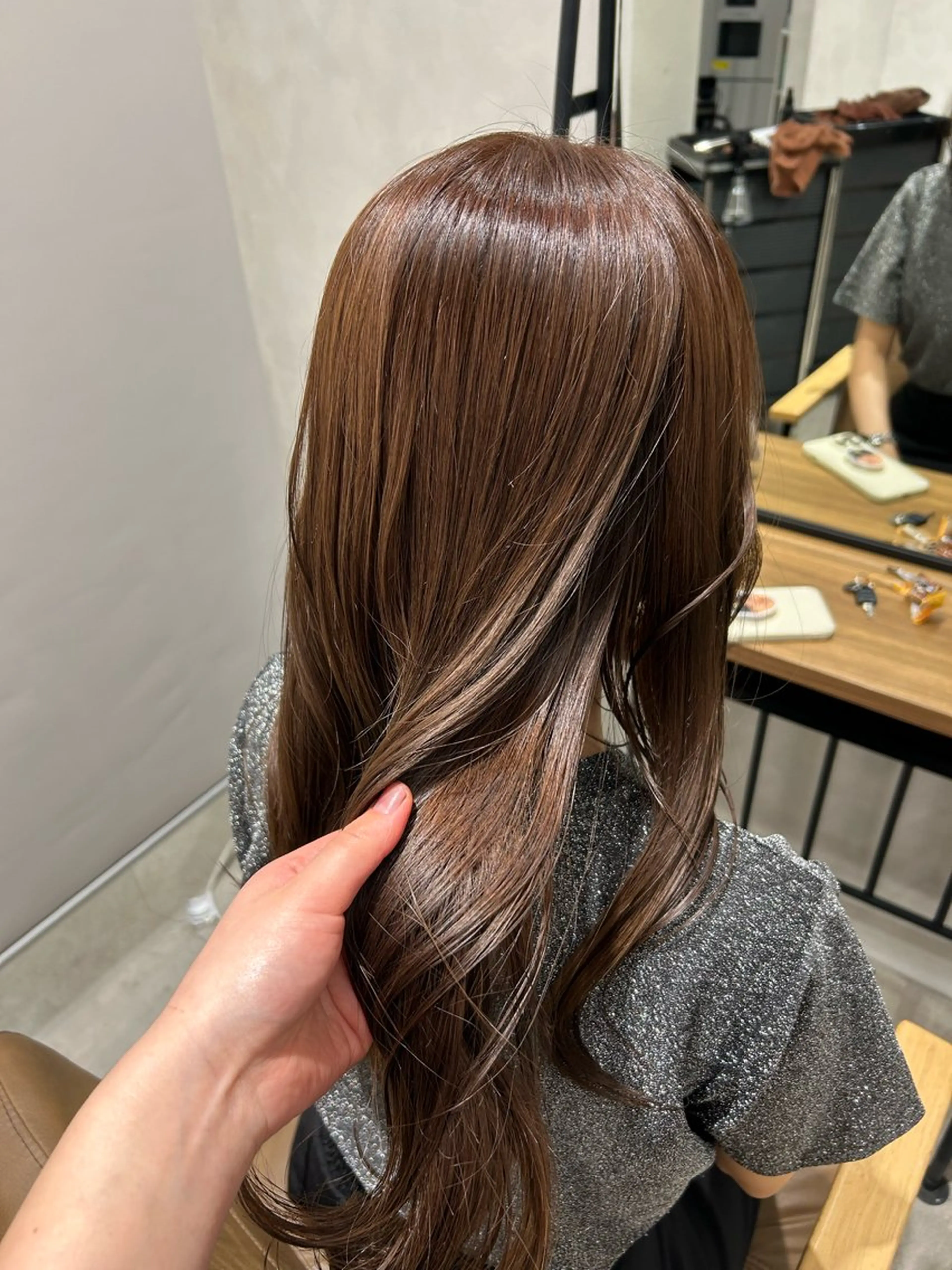 カラー 梅田/ナチュラル/ 髪質改善/アヤカのヘアスタイル