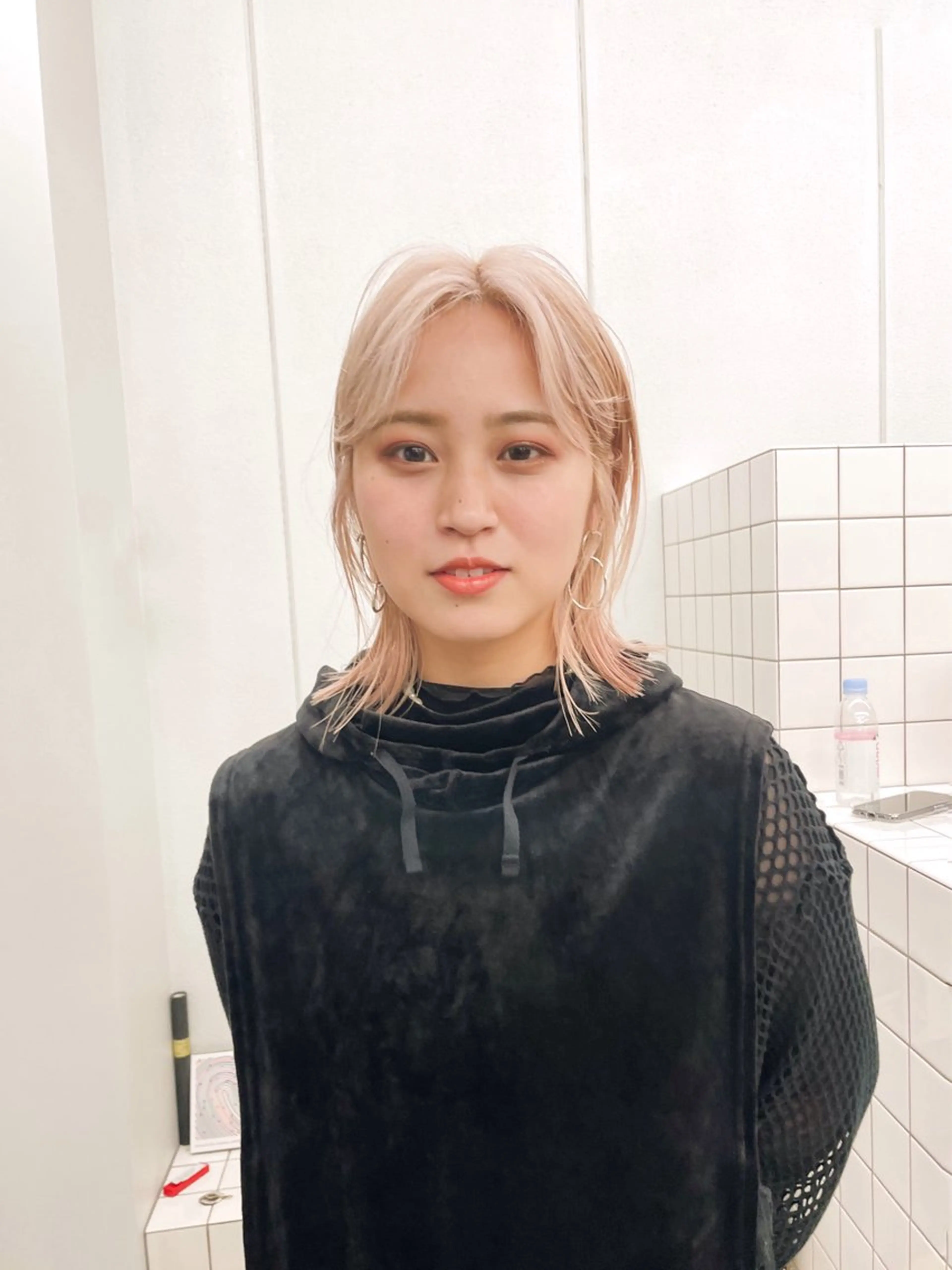 ミディアム カラー ヘアカラー トリートメント 関 京磨のヘアスタイル