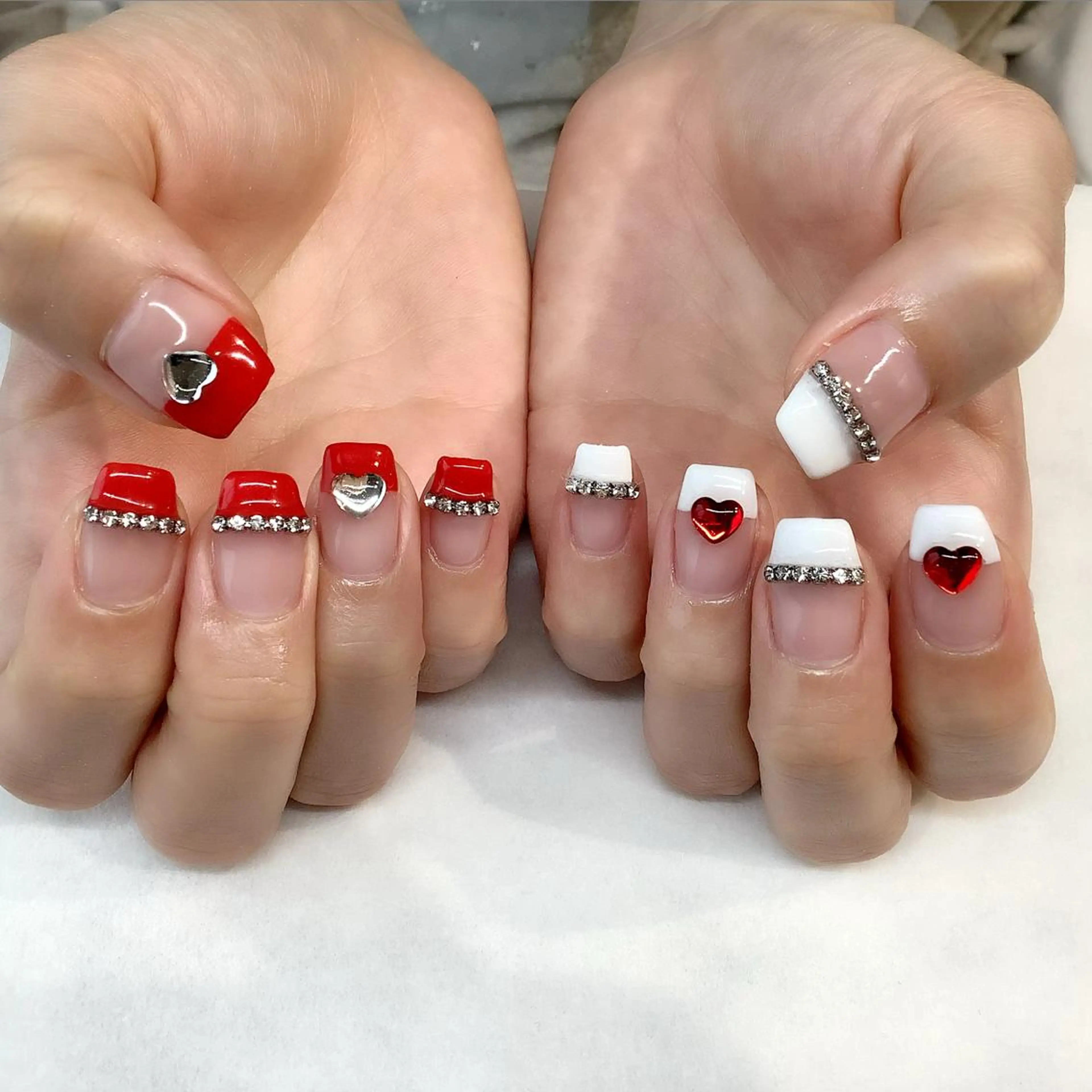 ネイル ハンドネイル 💎🐰 saki. m 🐰💎のネイルデザイン