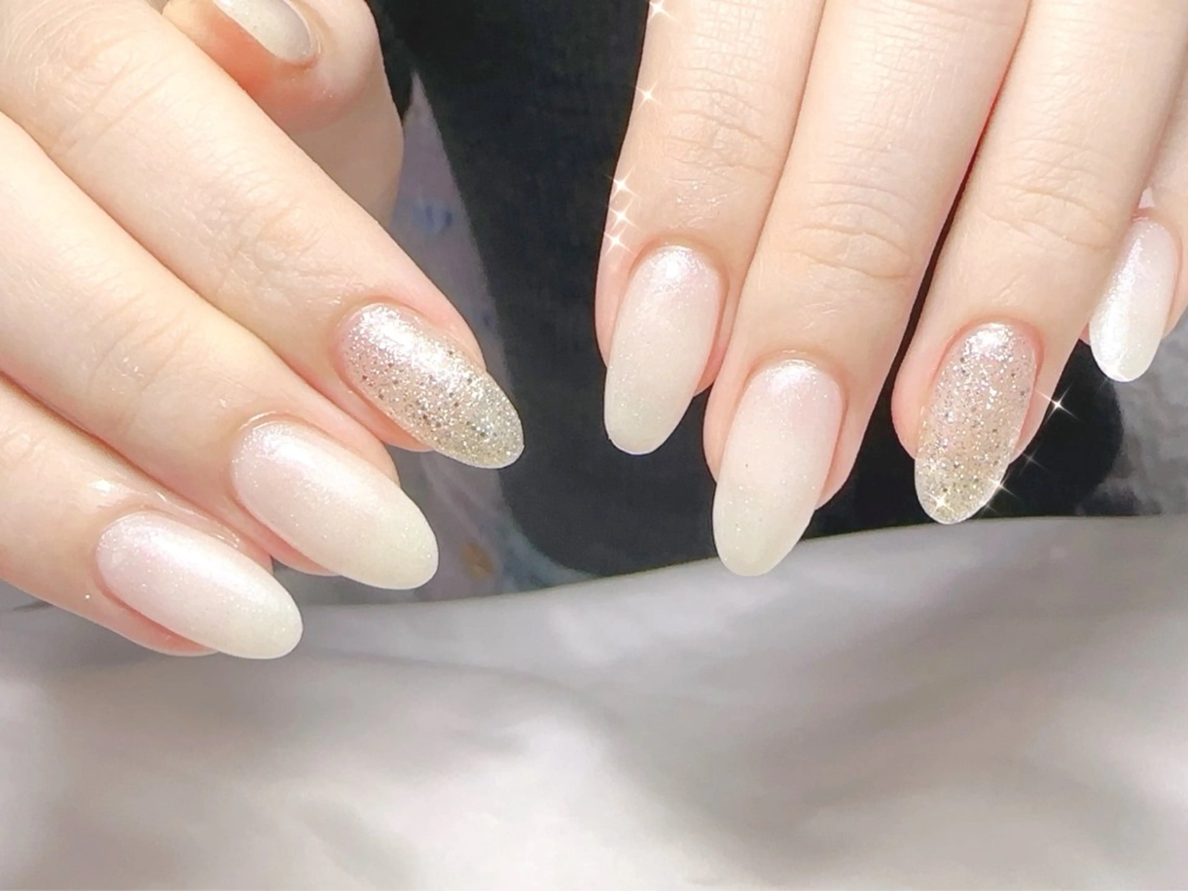 ネイル ハンドネイル Cherie PINKのネイルデザイン