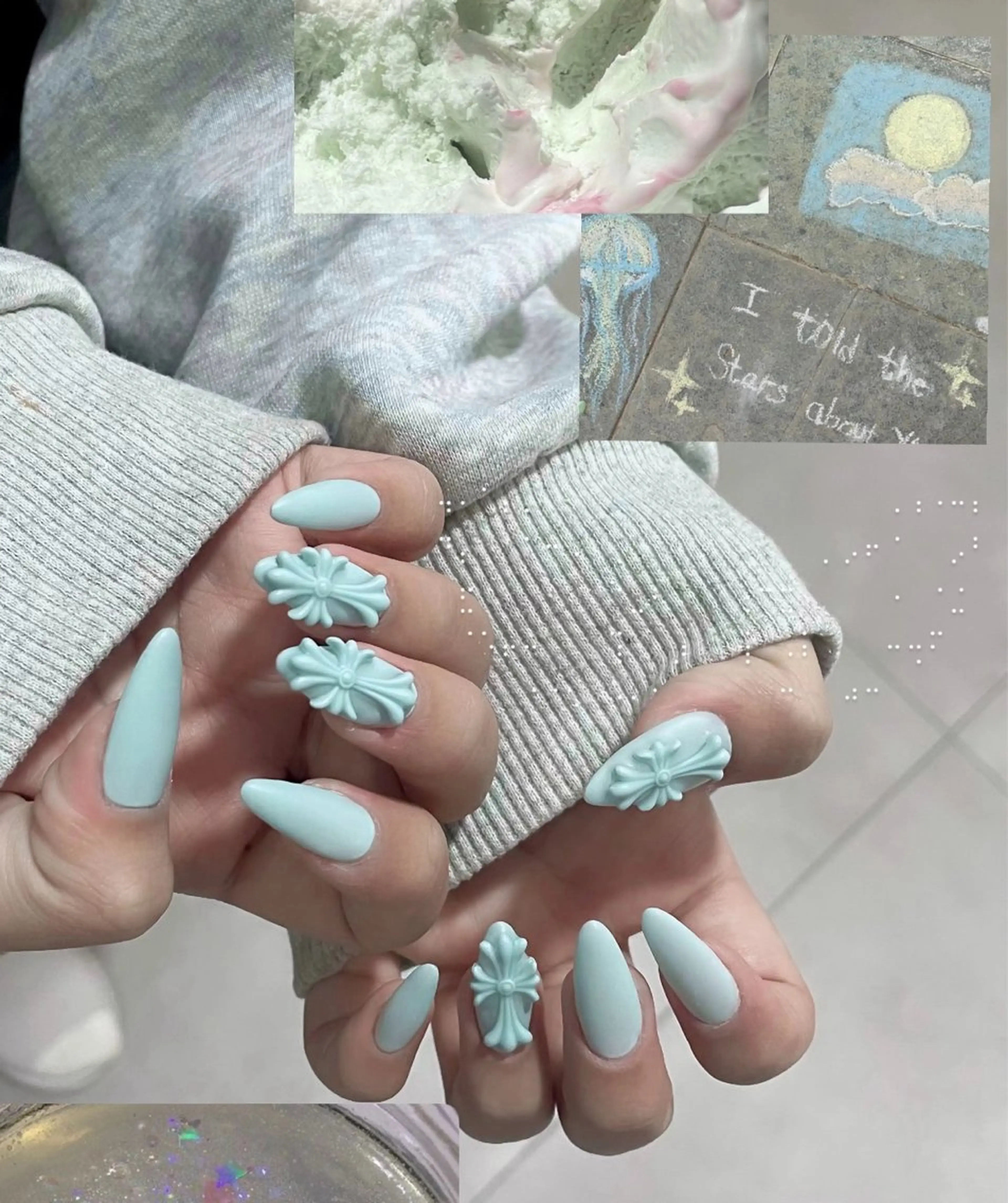 ネイル マットネイル ハンドネイル Miyuu  博多 /ワンホンのネイルデザイン