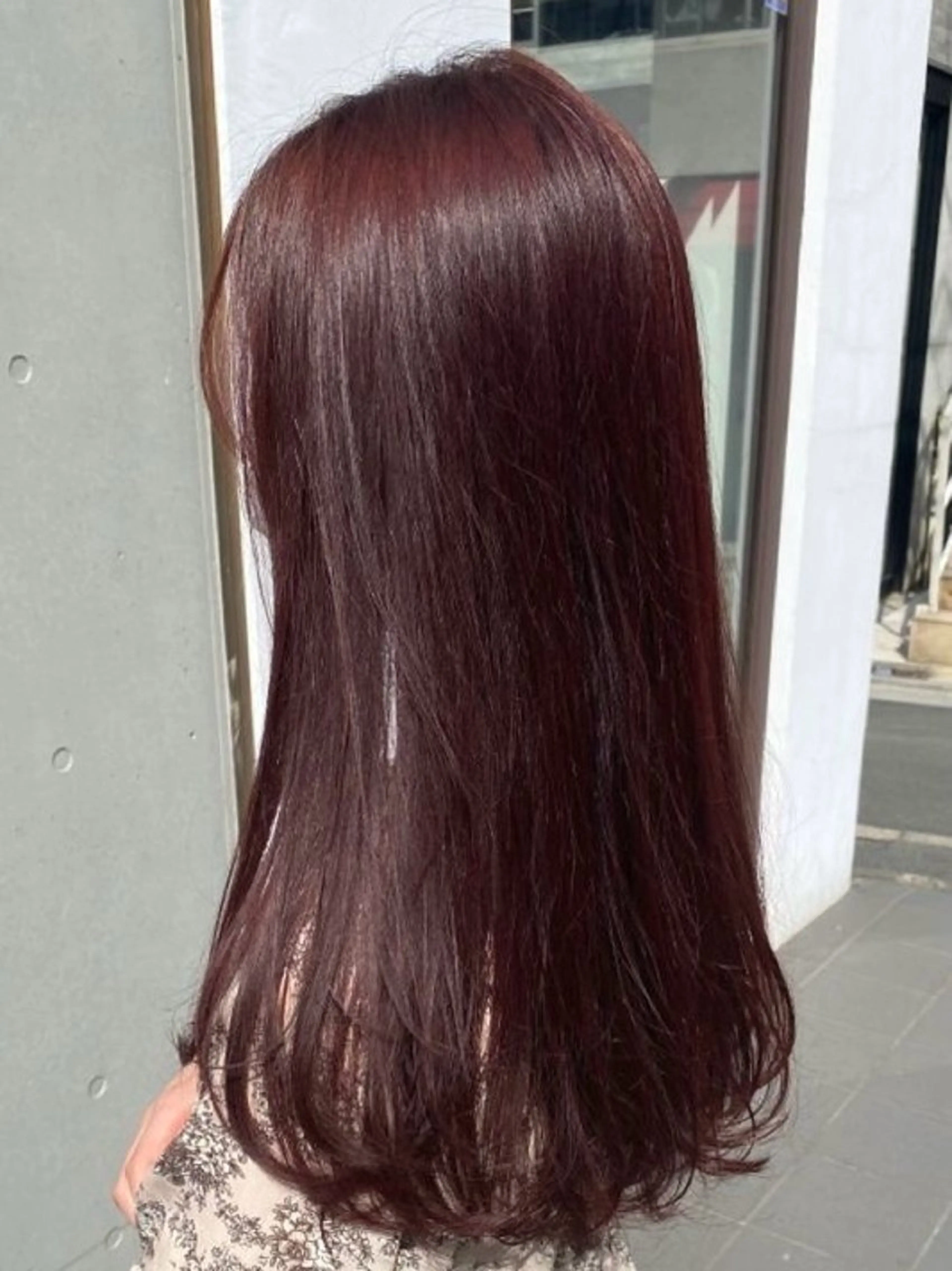 セミロング ふわモテ/艶カラー yuki♡♡のヘアスタイル