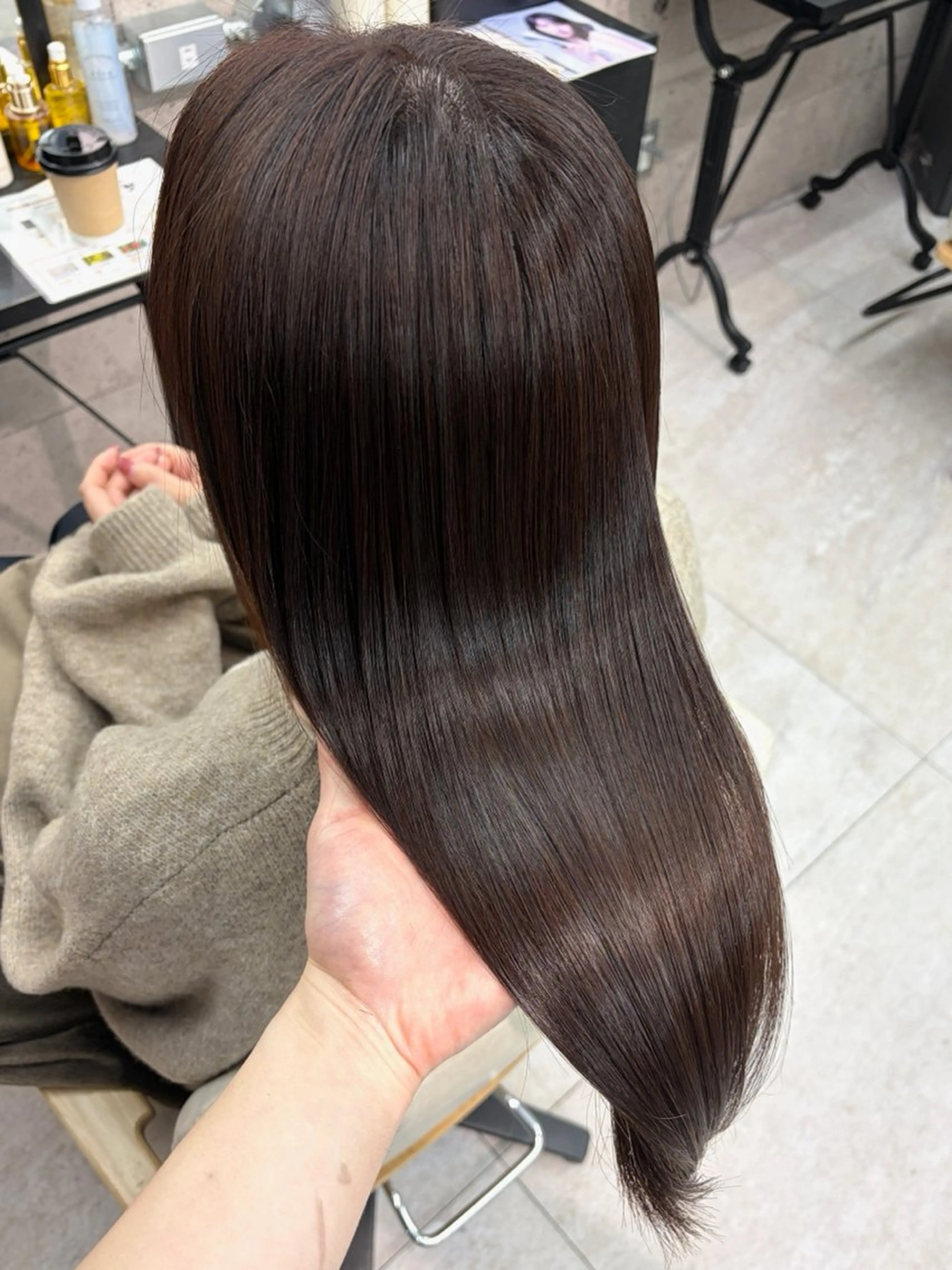 ロング カラー パーマ カット 縮毛矯正 トリートメント 🌸東中野/髪質改善 美髪矯正/櫻井🌸のヘアスタイル