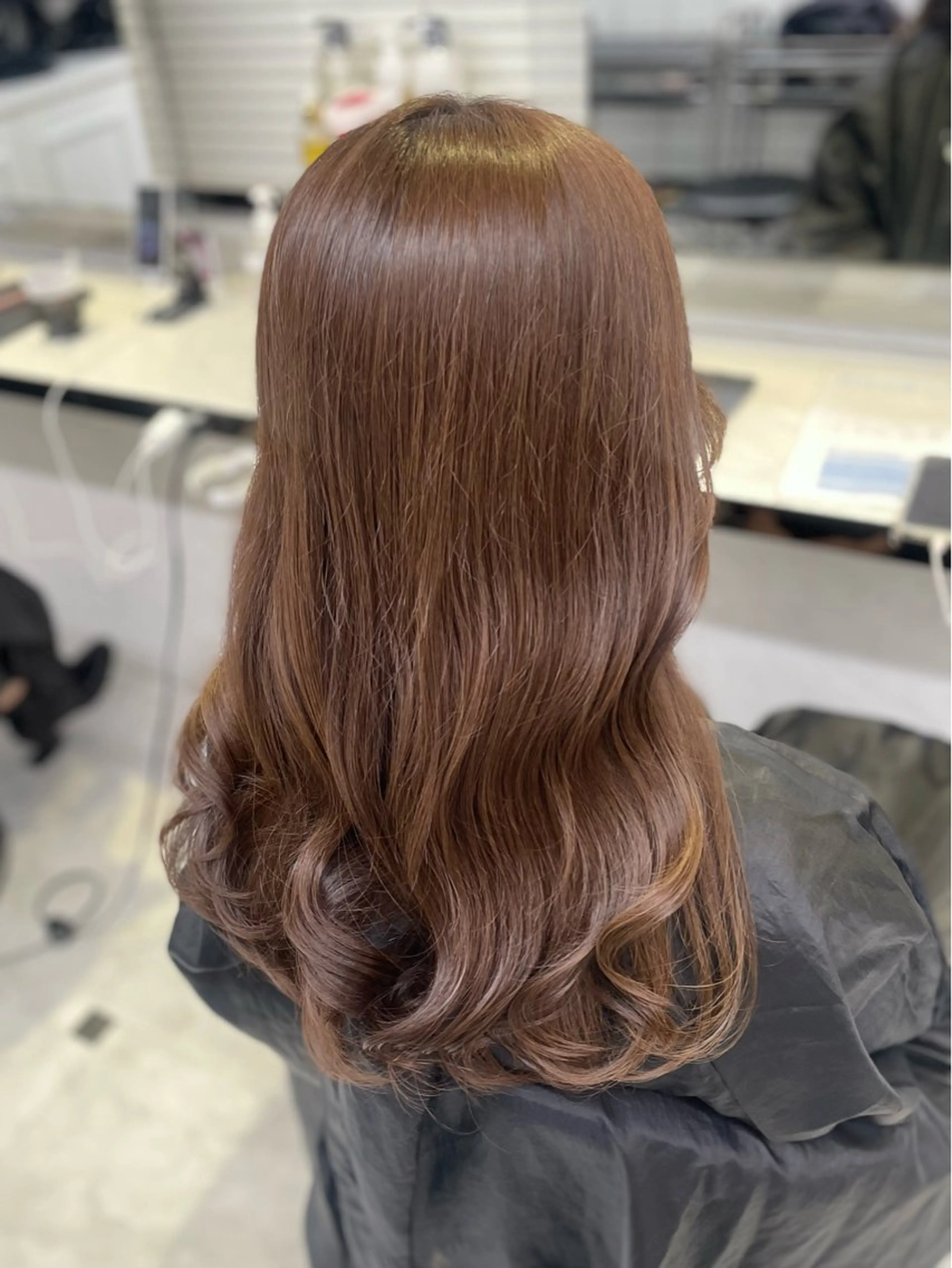 セミロング トリートメント うる艶トレンドヘア 🕊️上野BABYのヘアスタイル