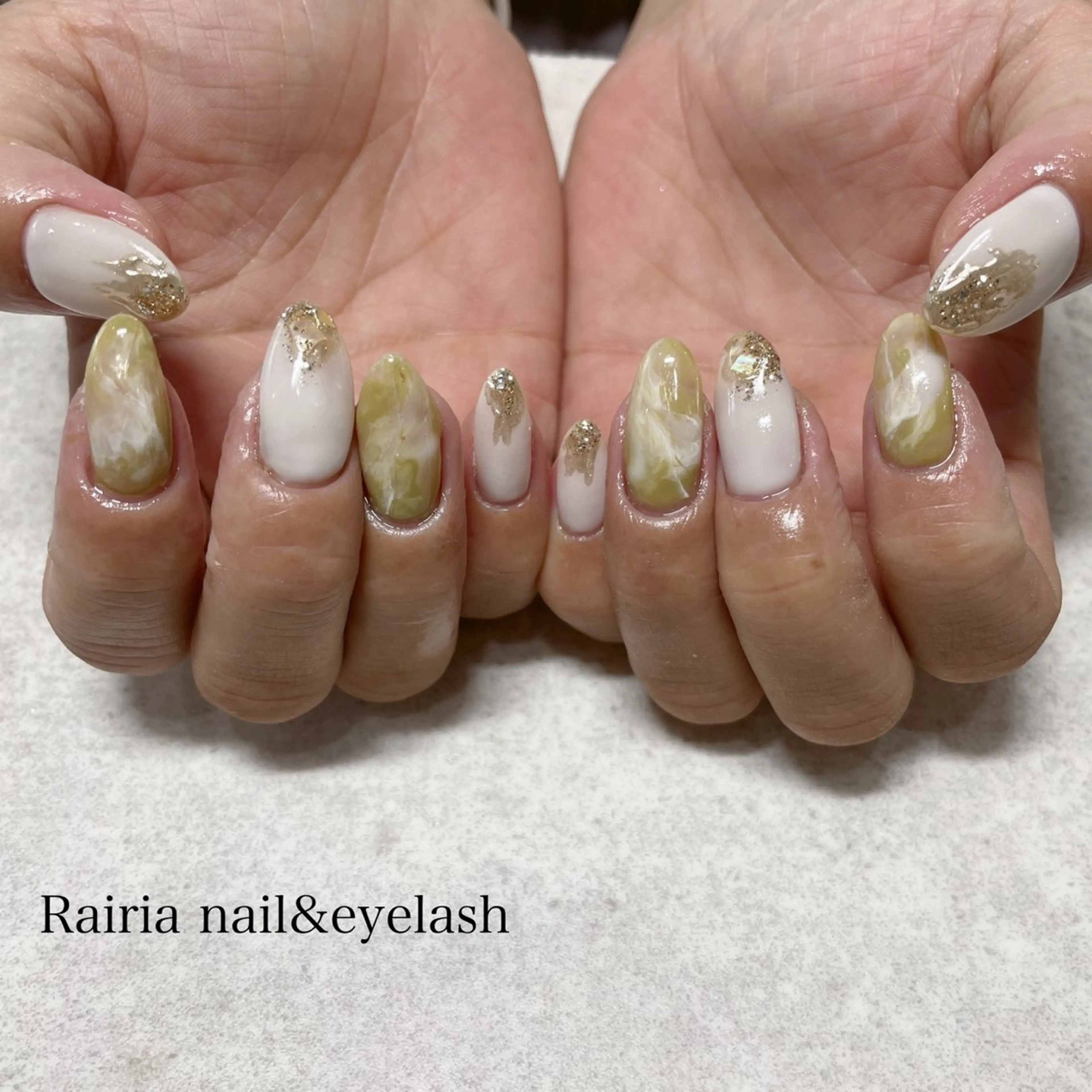 ネイル 持ち込み ハンドネイル Rairia nail&eyelash小岩店所属・Rairianail 小岩店のネイルデザイン