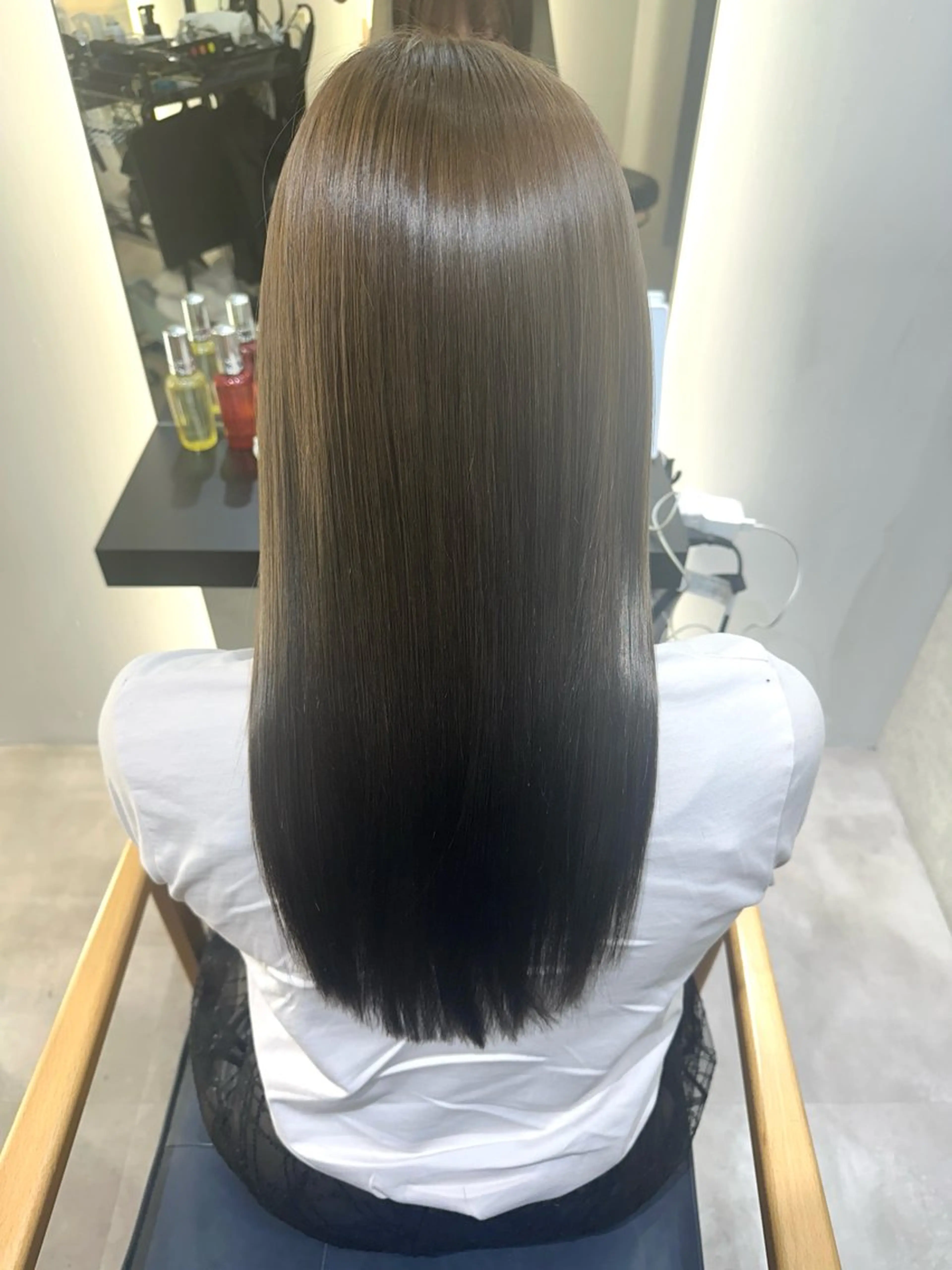 セミロング 💎ReFaで作る 髪質改善💎のヘアスタイル