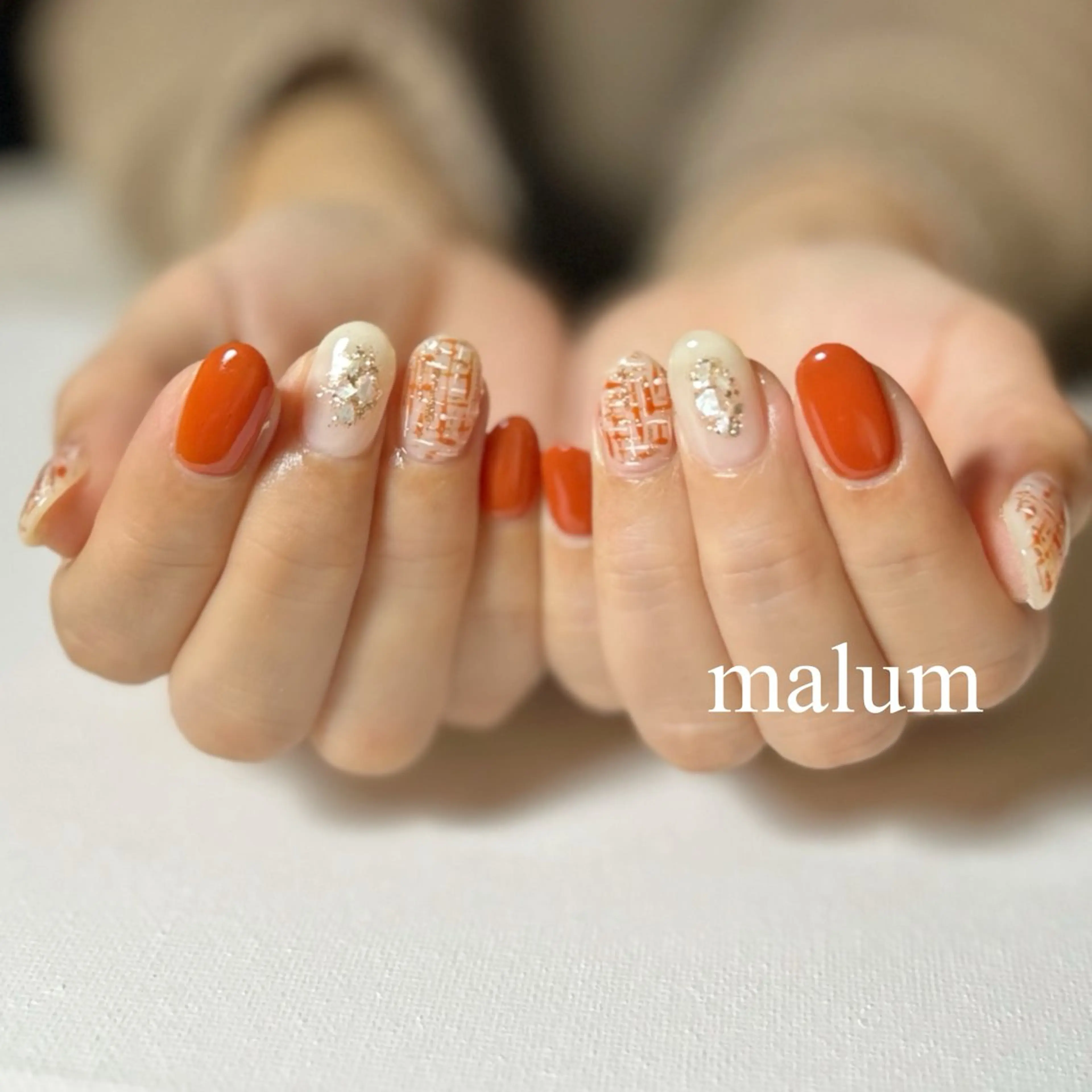 ネイル ハンドネイル malum nailのネイルデザイン