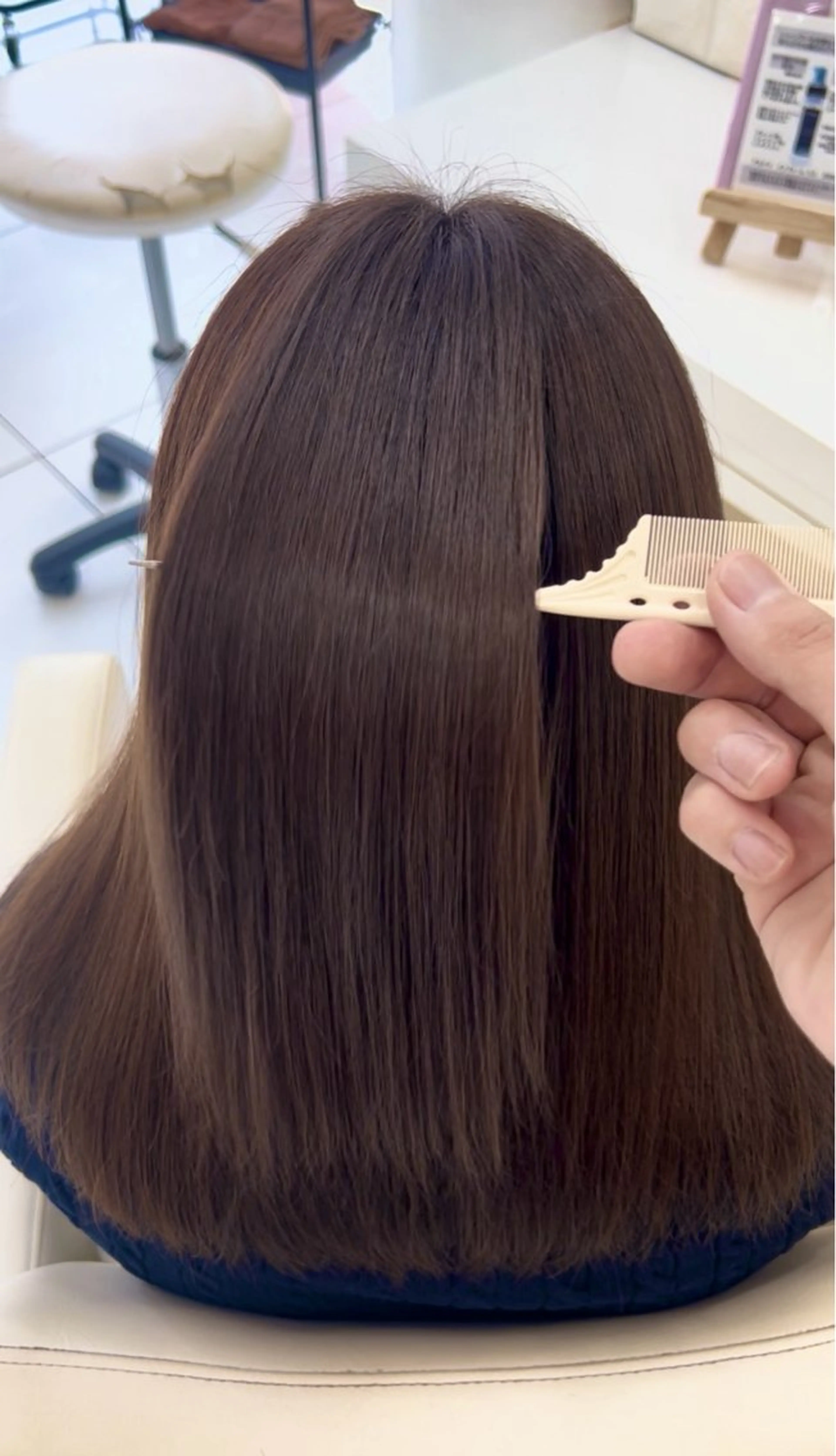 ロング 髪質改善 ヘアカラー トリートメント ヘッドスパ ONE EIGHTY 表参道所属・🫧髪質改善 縮毛矯正特化🫧中西のヘアスタイル