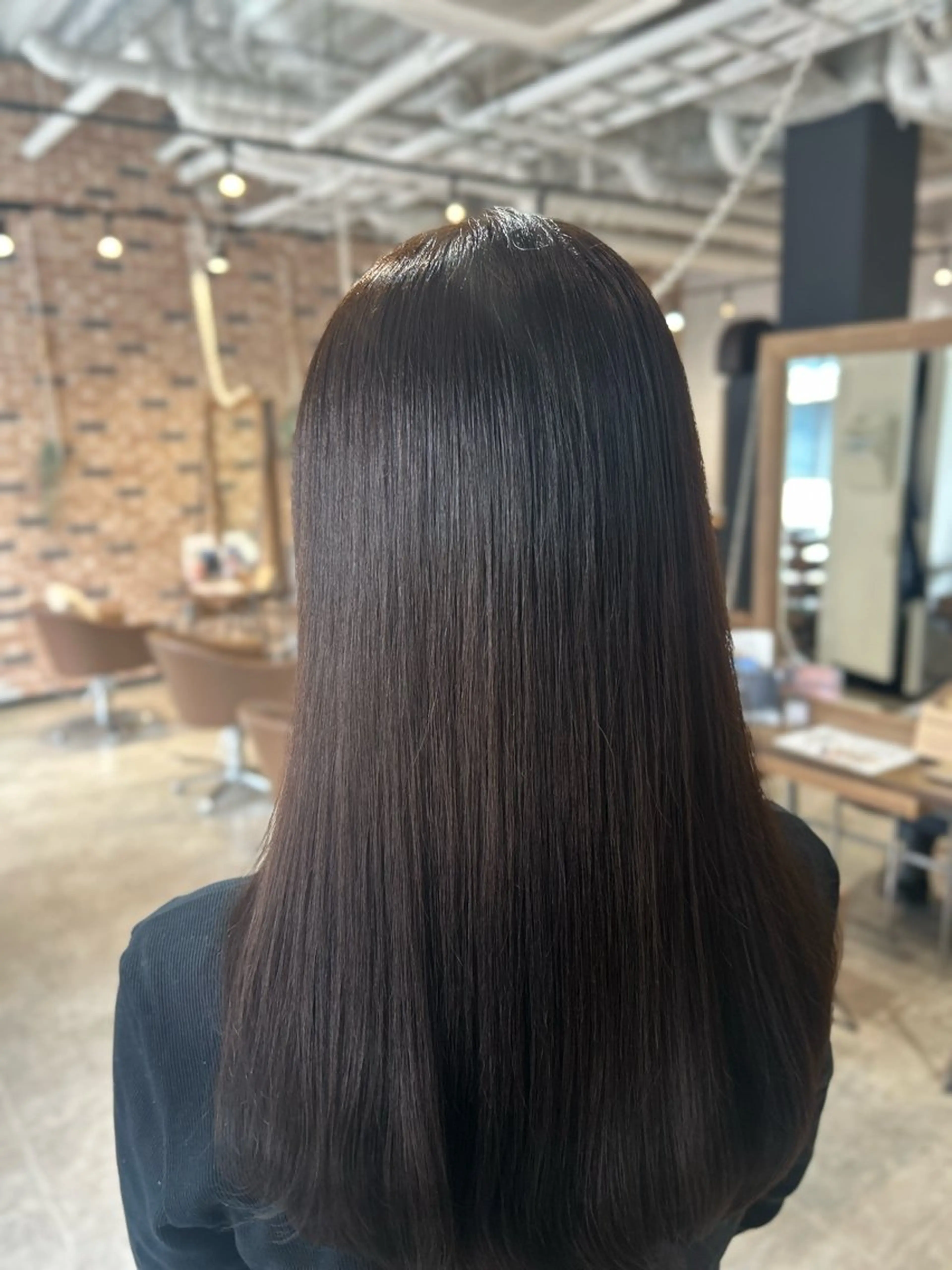 セミロング 米村 美咲のヘアスタイル