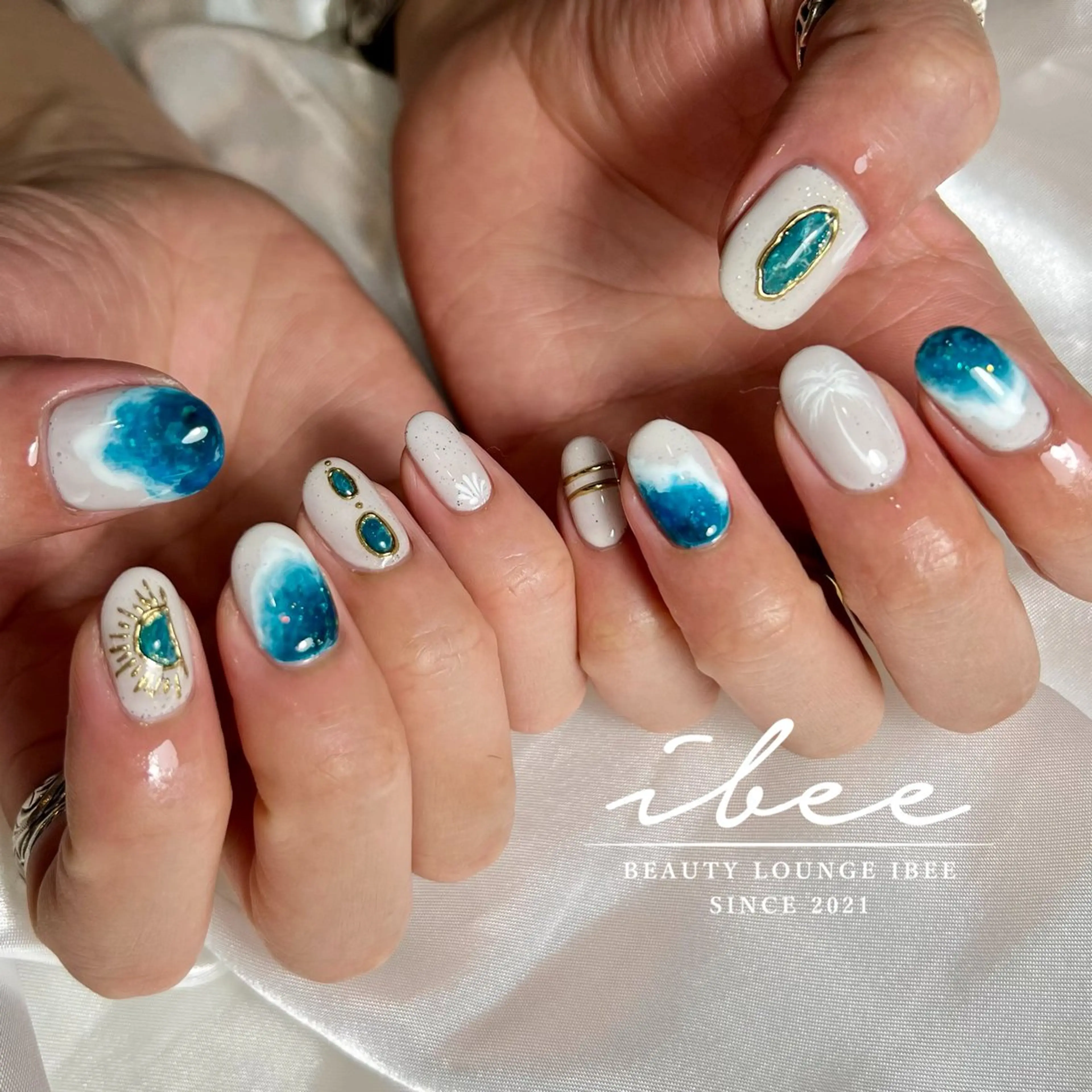 メンズ ネイル ハンドネイル ibee nail 🤍yumiのネイルデザイン