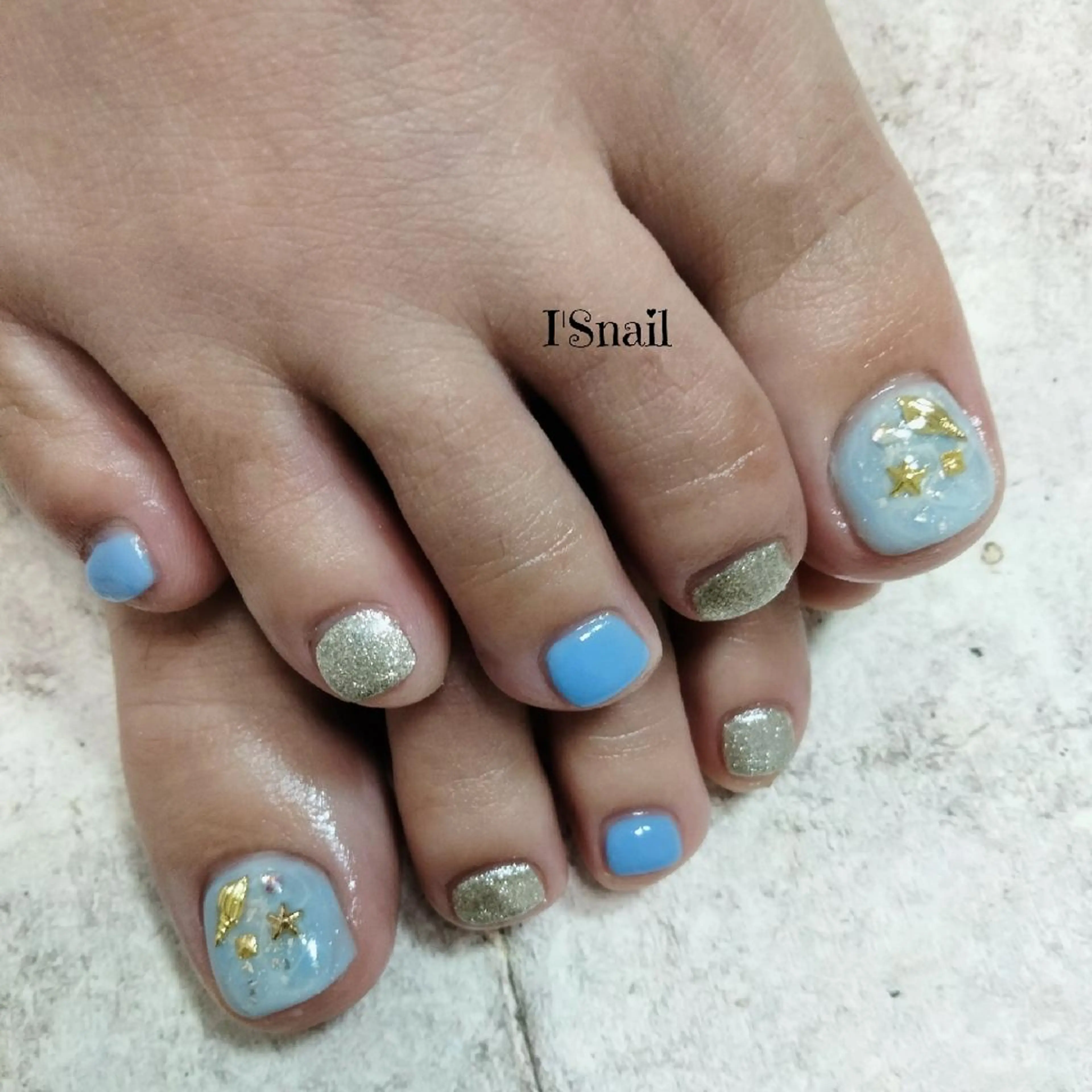ネイル アートネイル フットネイル I'S nail 佐野のネイルデザイン