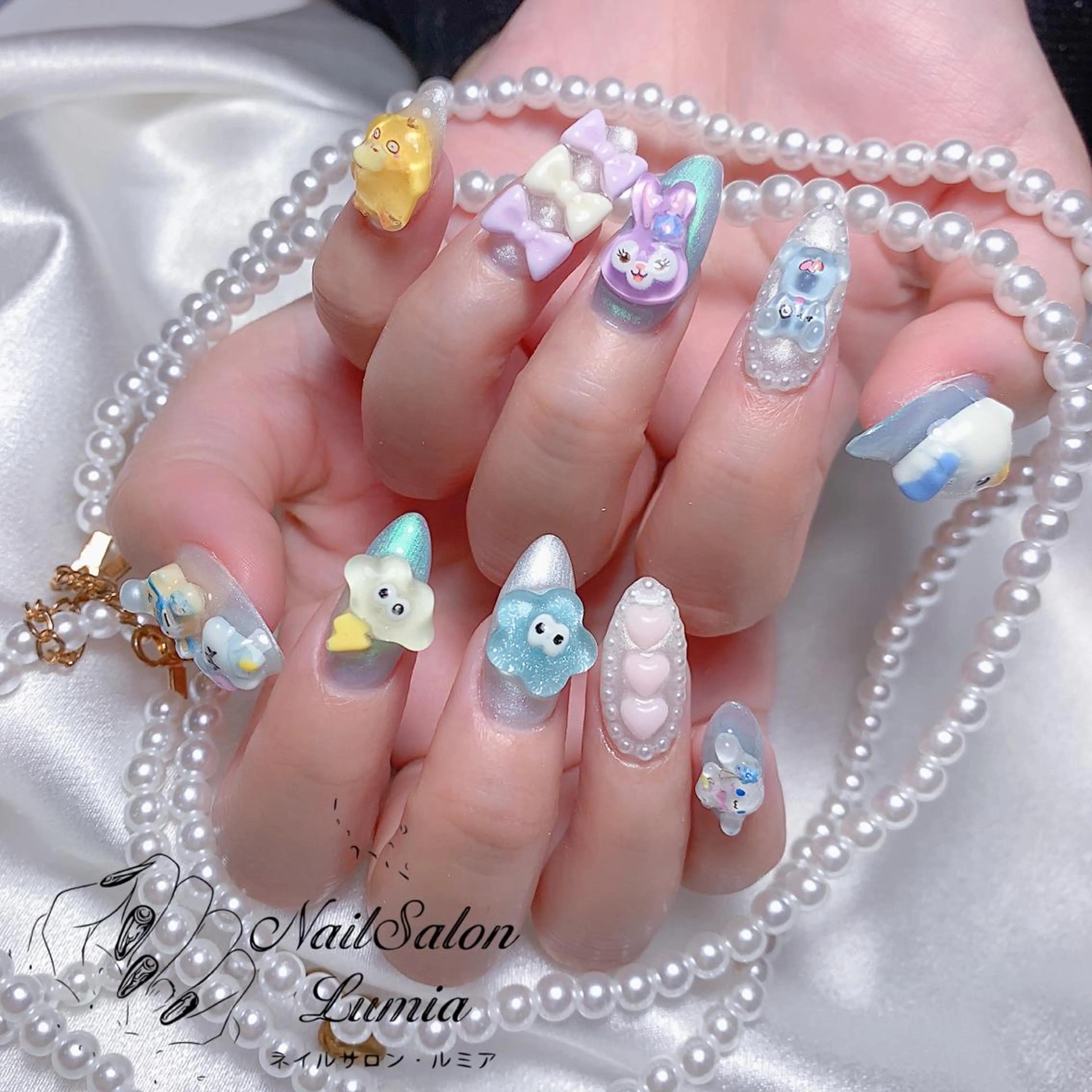 ネイル ハンドネイル ネイルサロン ルミア Lumia 店長のネイルデザイン