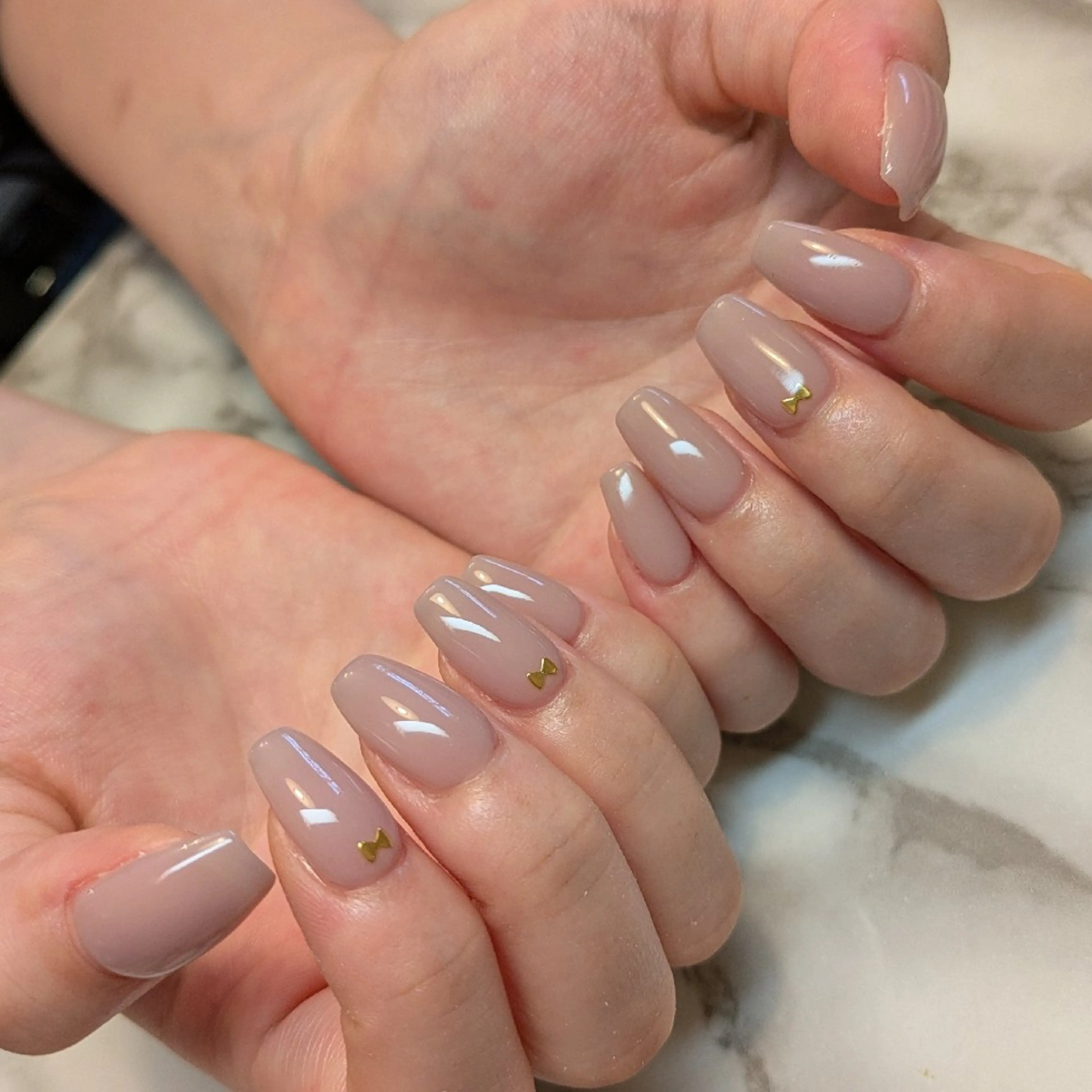 ネイル シンプルネイル ジェヌインネイル 河内のネイルデザイン