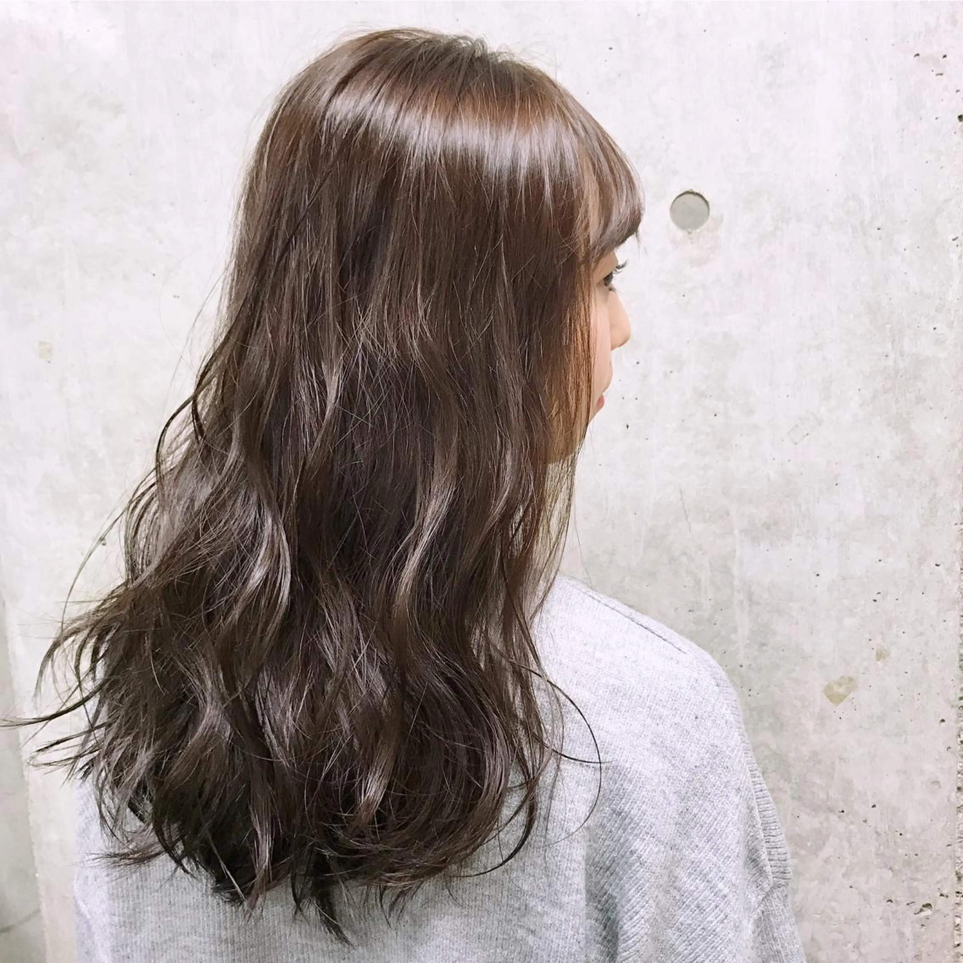 ロング カラー ヘアアレンジ アッシュ ラベンダーカラー ラベンダーアッシュ Satsuki ✂︎♡のヘアスタイル