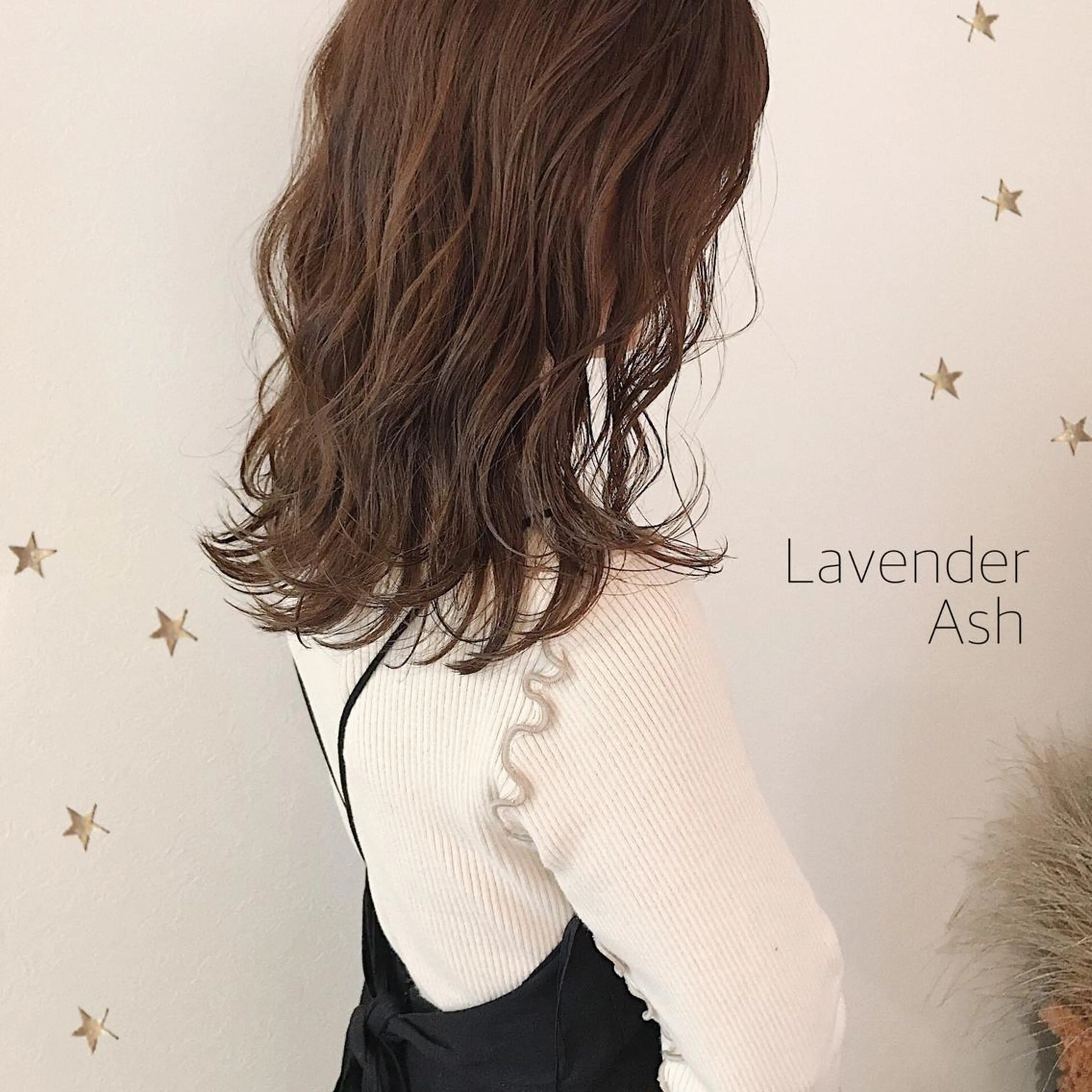 セミロング カラー カット ヘアカラー トリートメント 市川 千夏のヘアスタイル