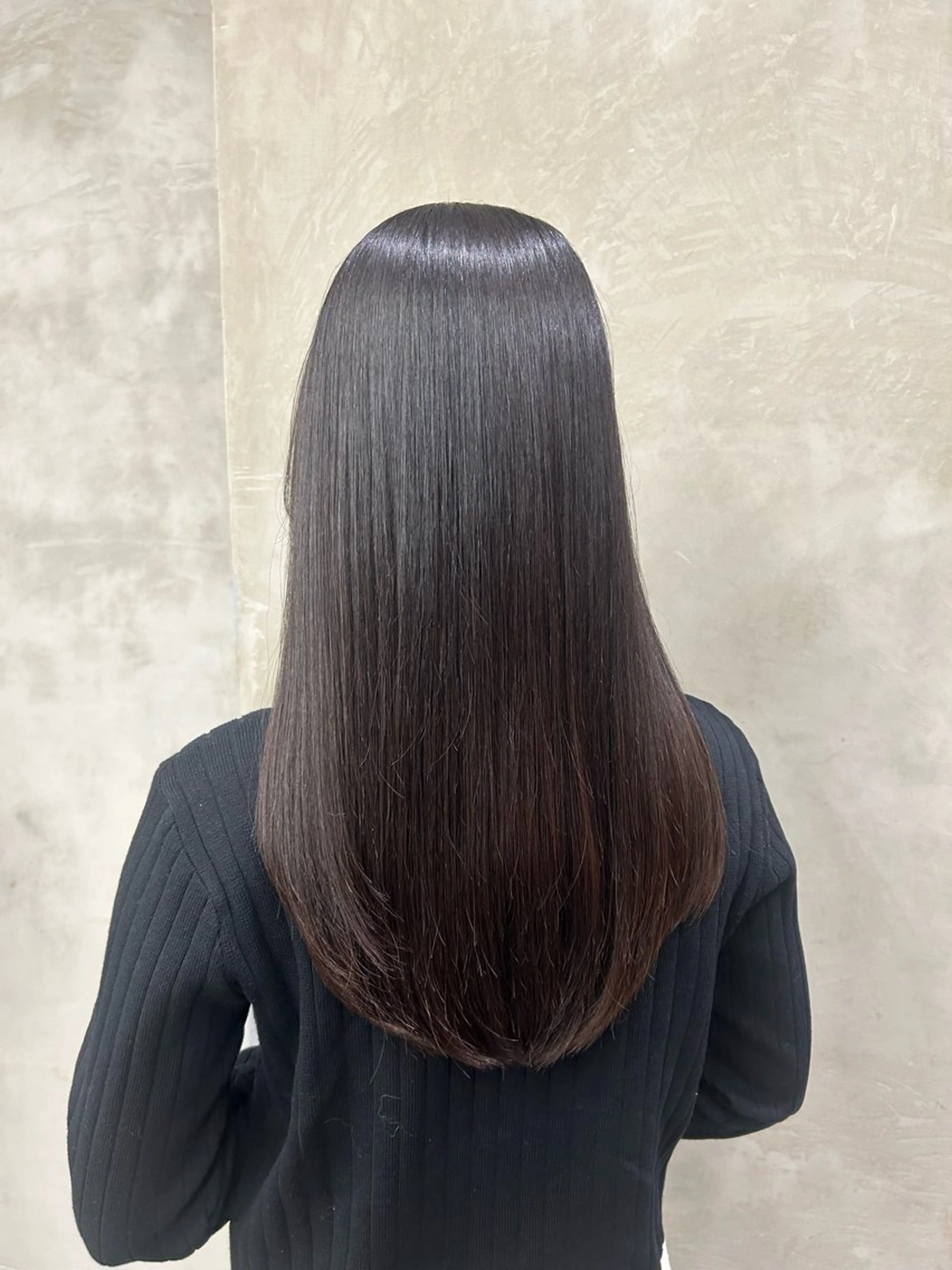 ロング 縮毛矯正 🌼髪質改善/透明感 艶髪タケドミのヘアスタイル