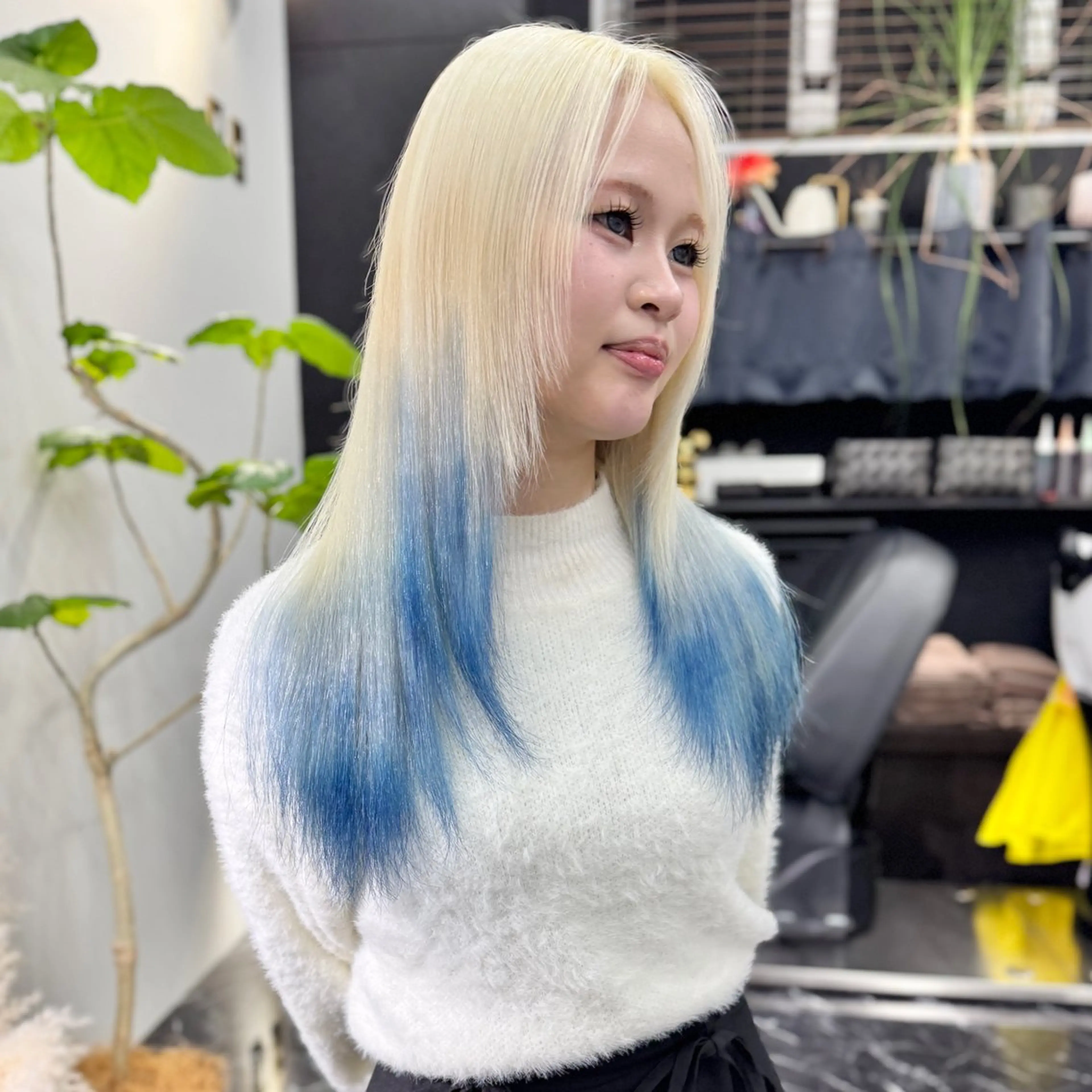 ロング カラー ブリーチ 透明感カラー ChuDuck所属・ケアブリーチ×ハイト ーン専門/SHOTAのヘアスタイル