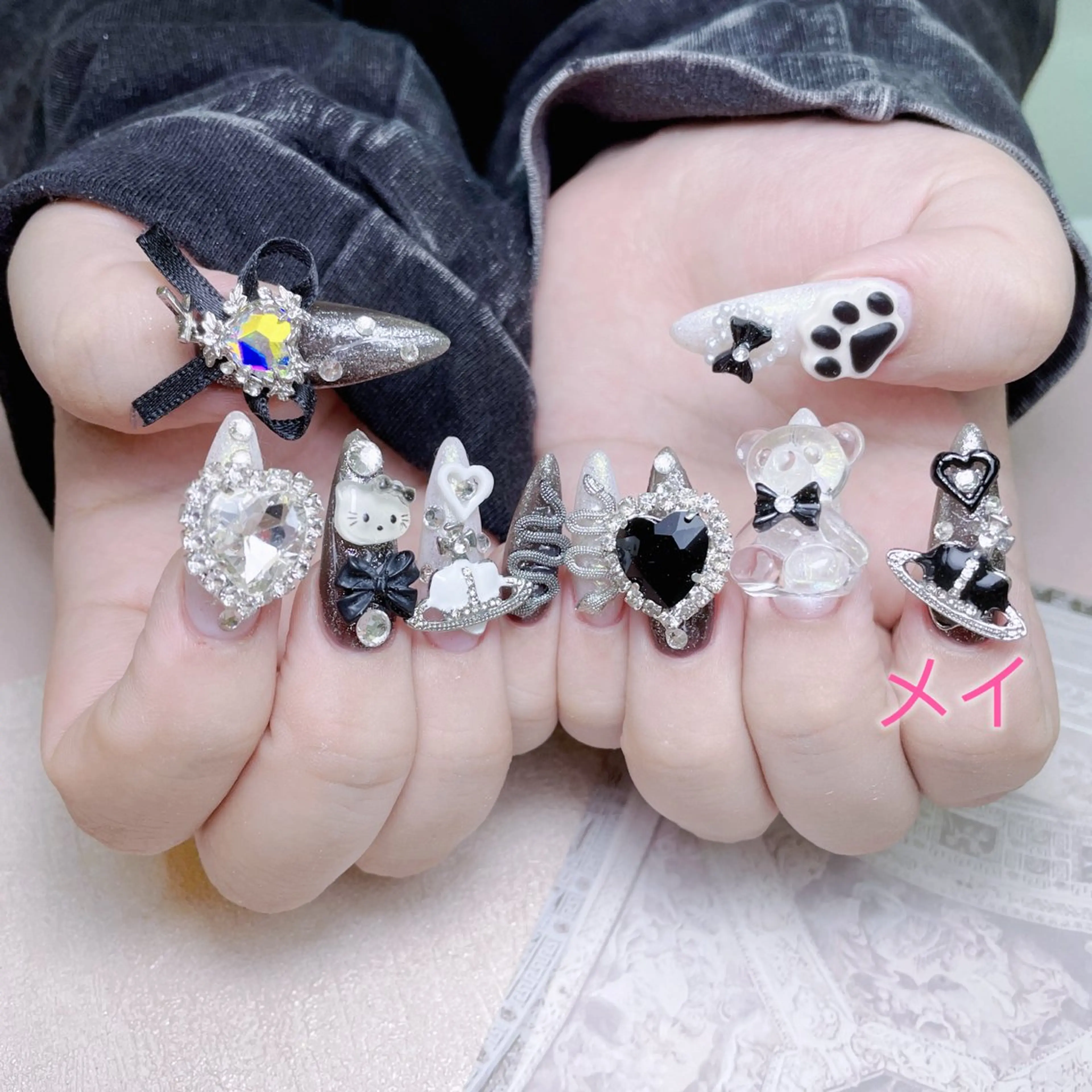 ネイル princess スカルプ専門店のネイルデザイン