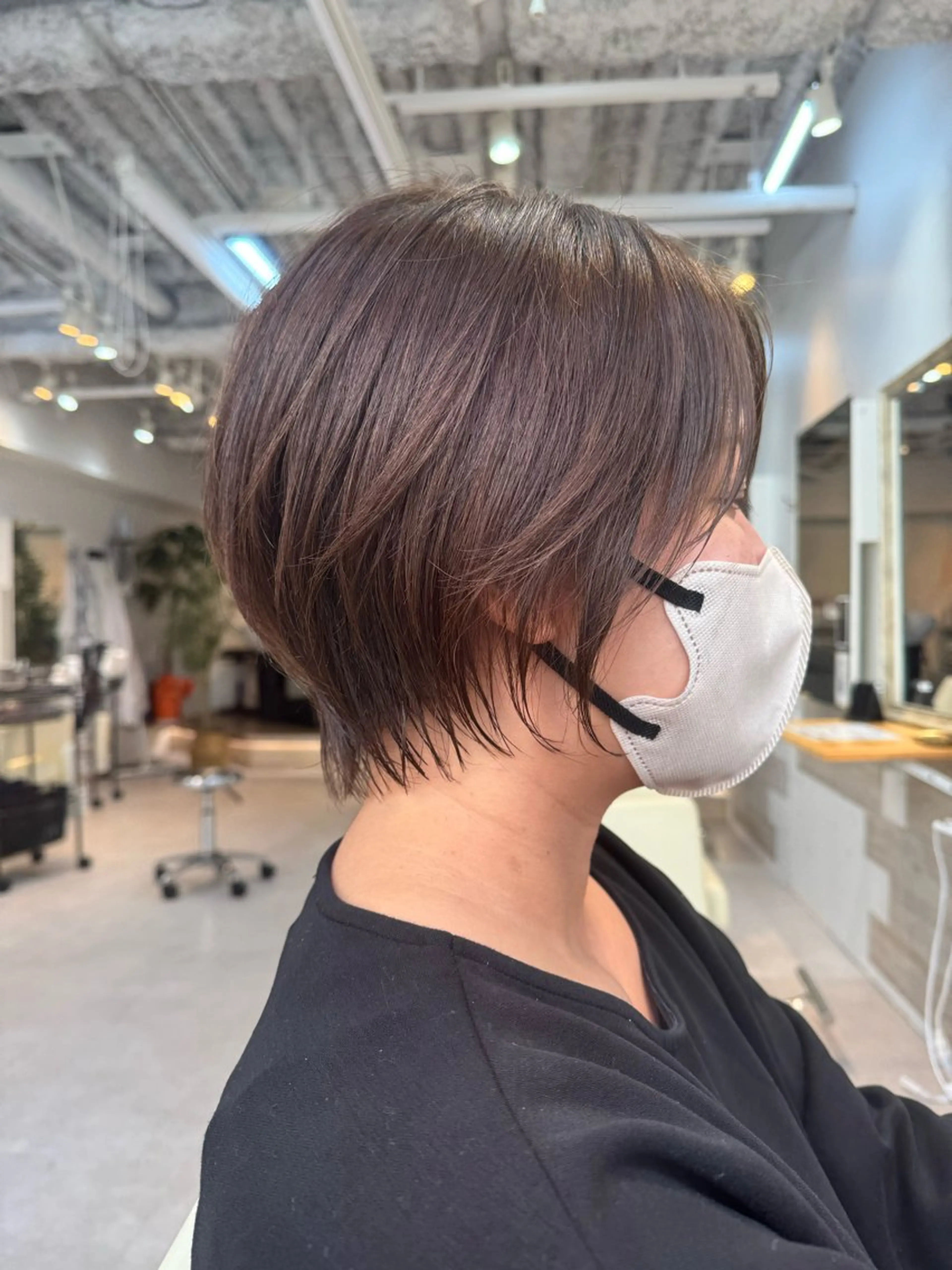 ショート 早稲田/ショート/ 髪質改善/艶カラーのヘアスタイル