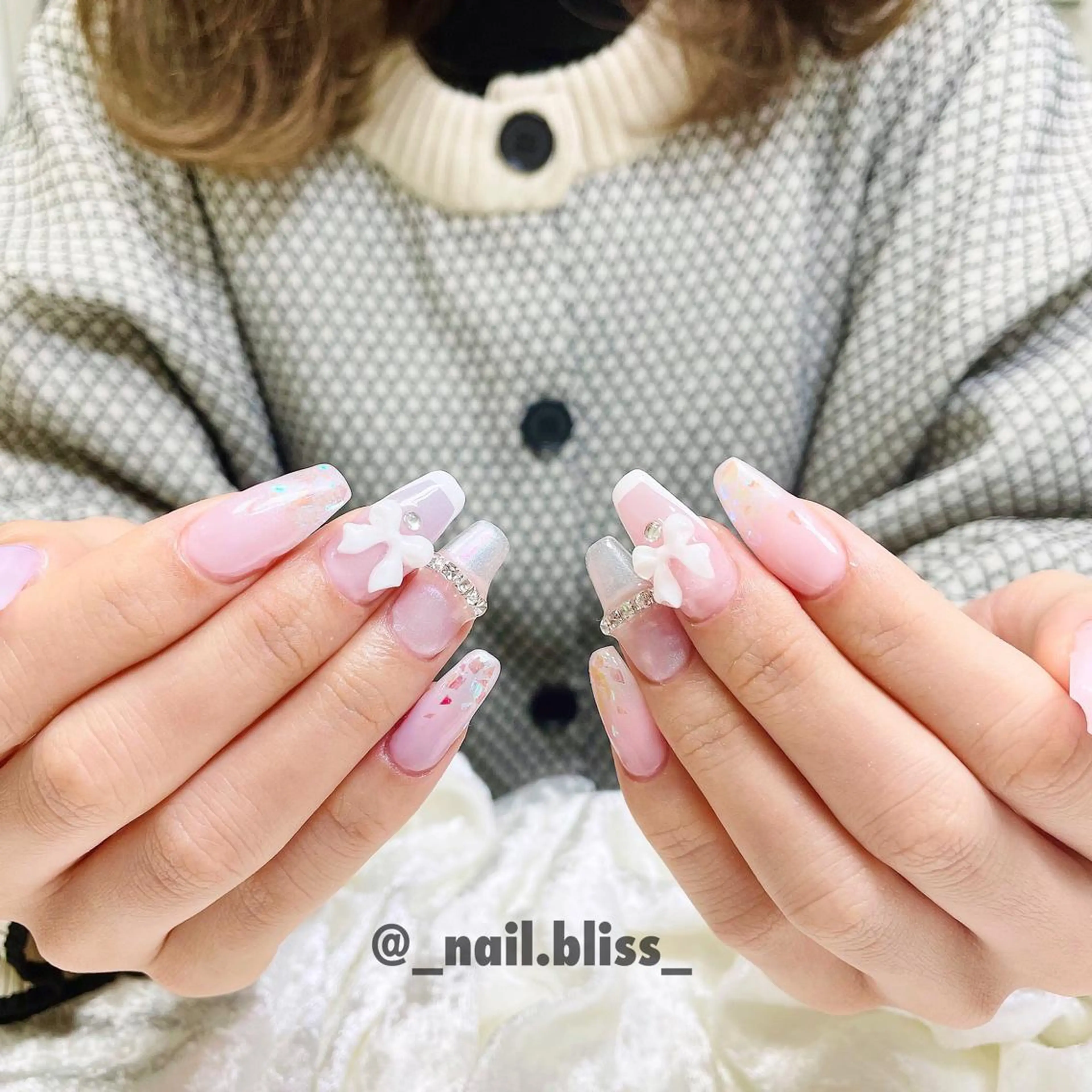 ネイル ワンホンネイル ハンドネイル NAIL BLISSのネイルデザイン