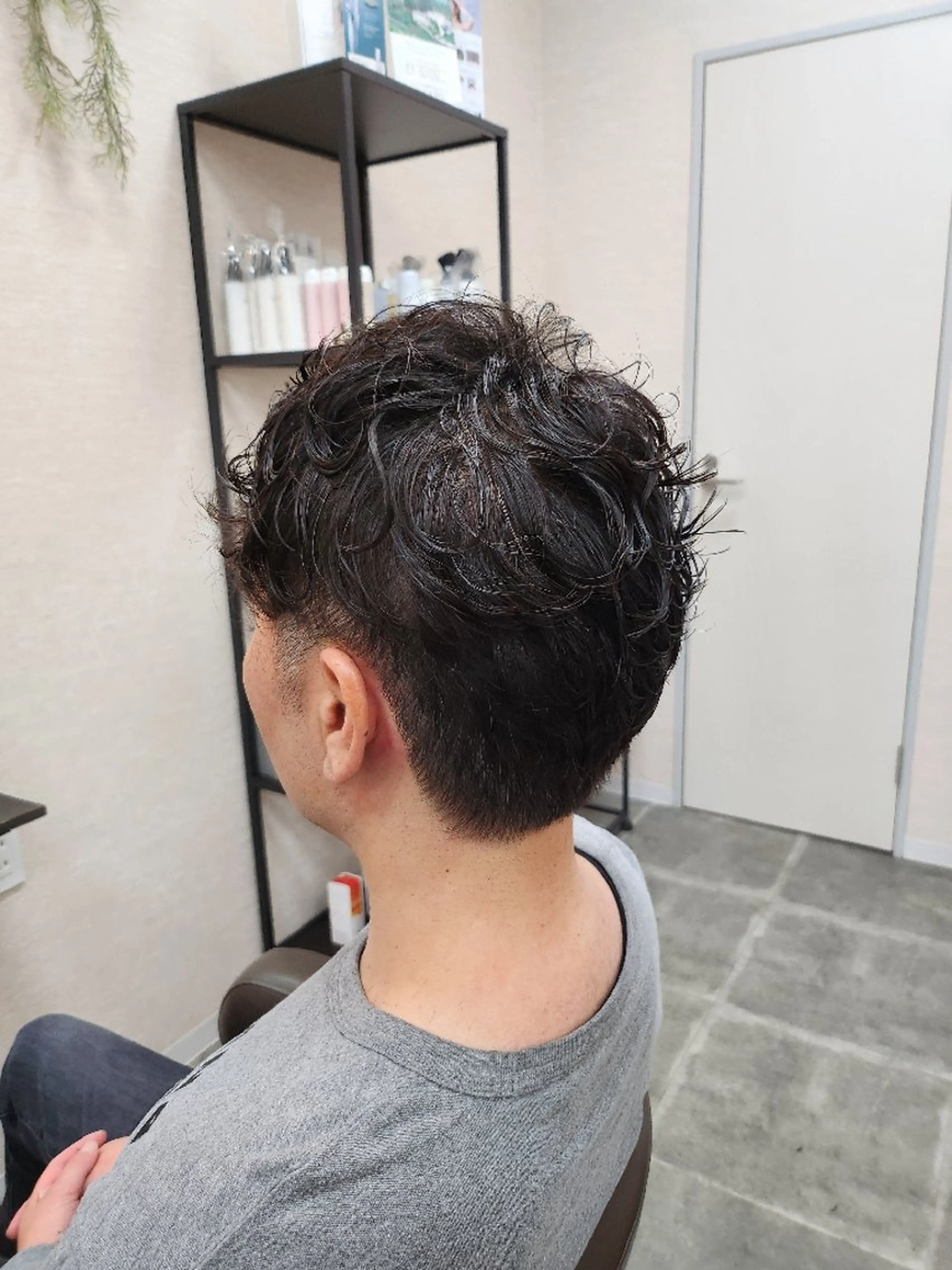 ショート パーマ メンズ メンズハイライト メンズインナーカラー メンズパーマ ハイライト 髪質改善 カット ヘアカラー パーマ 石川(park) ジェウンのヘアスタイル