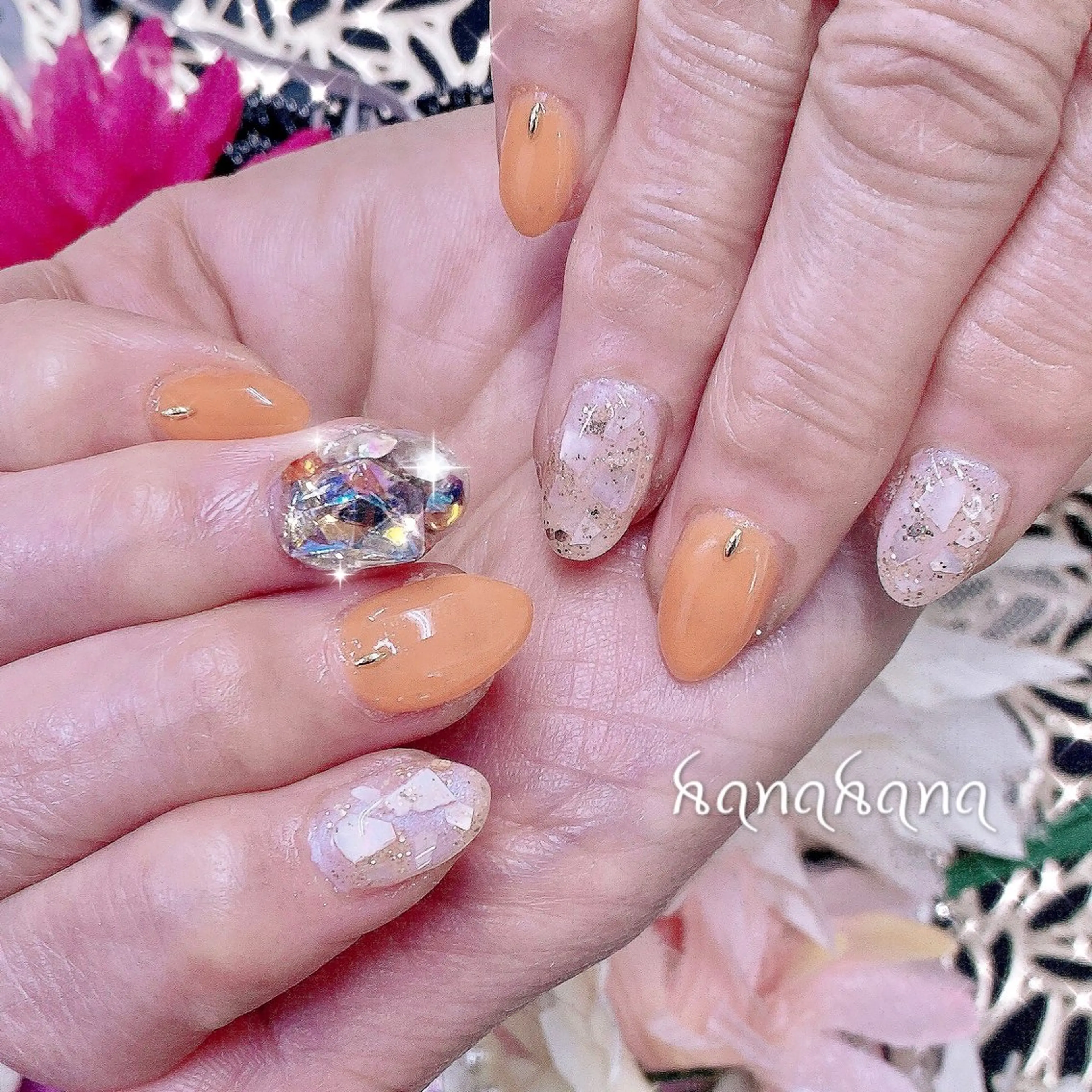 ネイル ジェルネイル HANAHANAのネイルデザイン