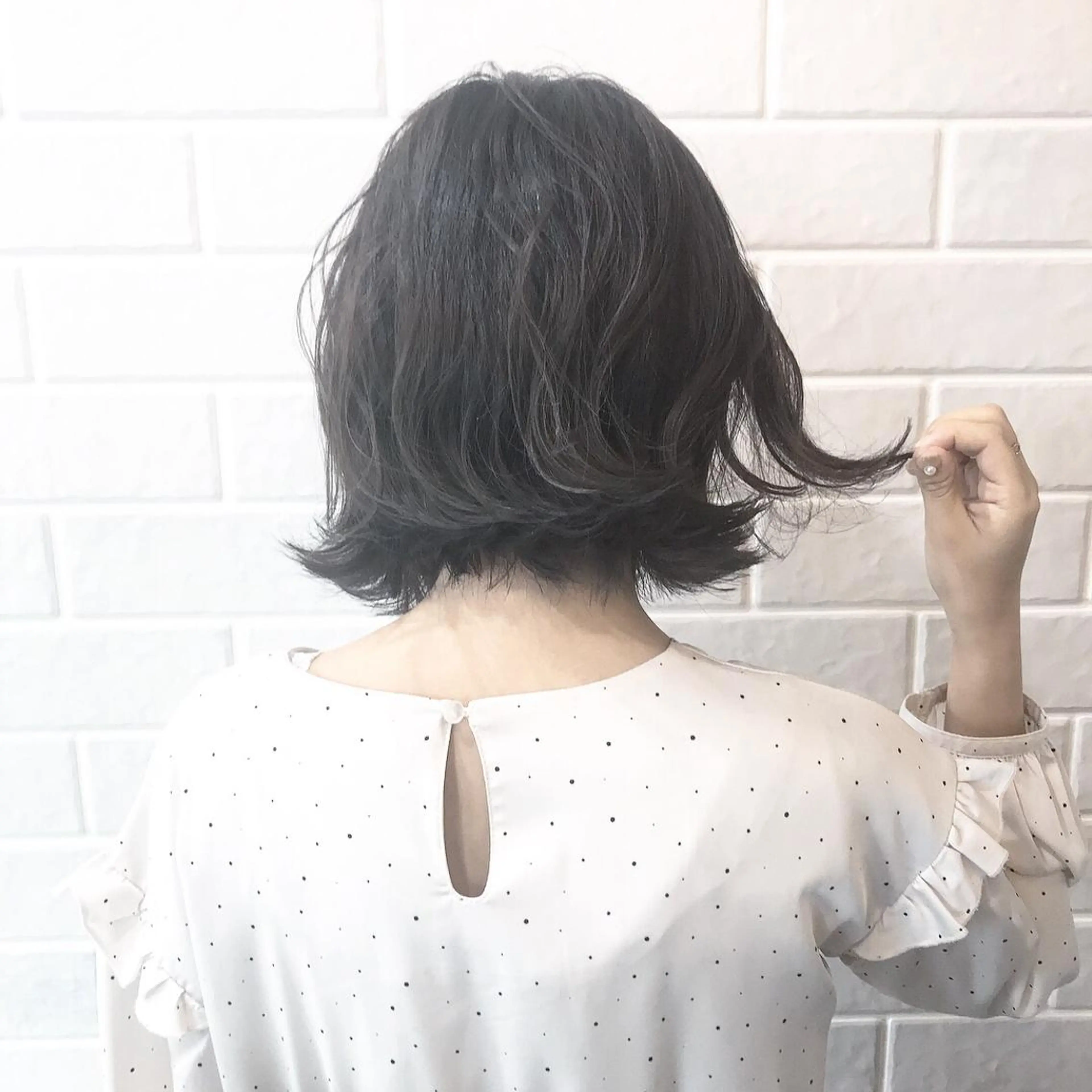 ショート ヘアカラー トリートメント en Siena エンシエナのヘアスタイル