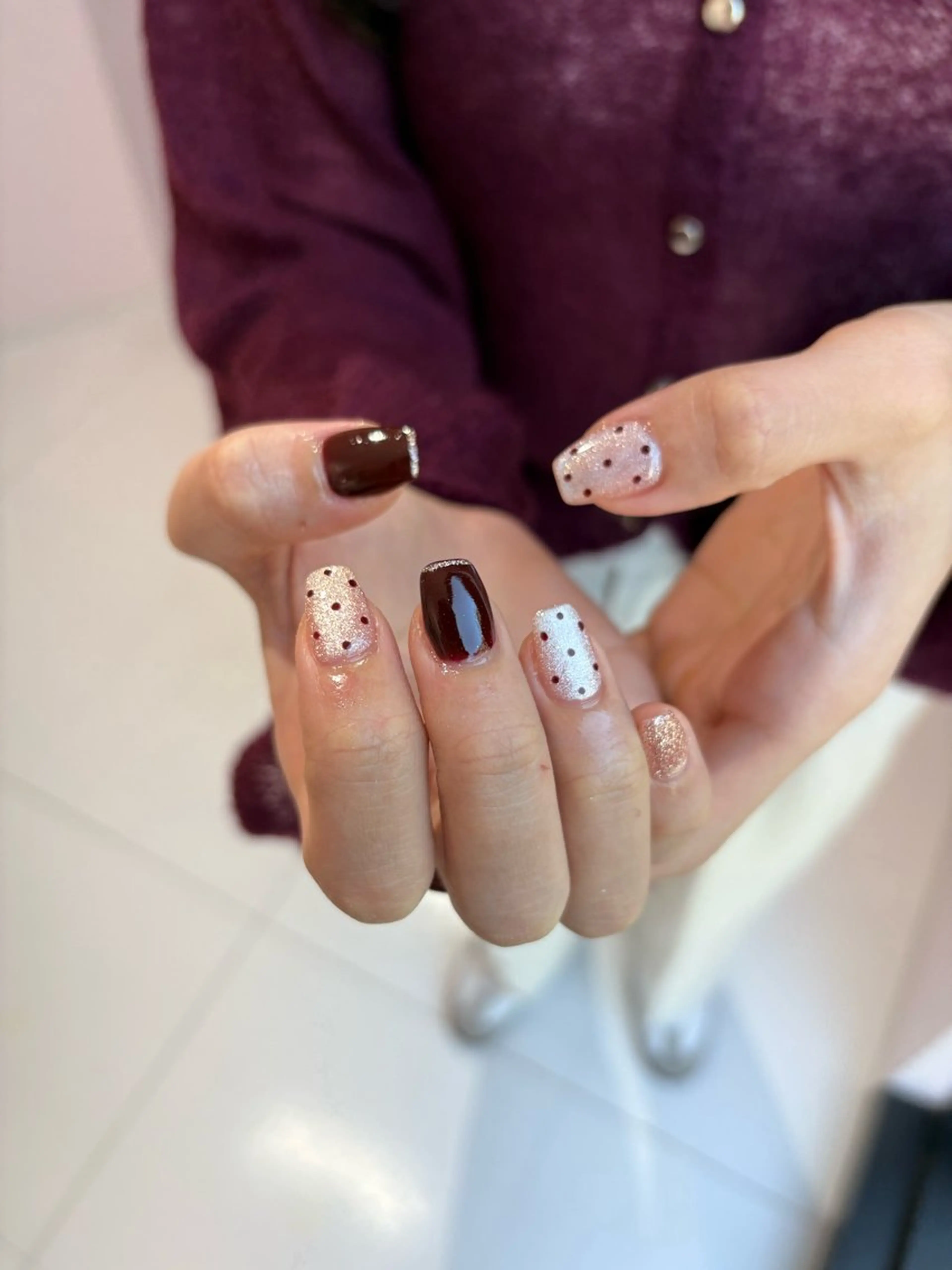 ミディアム ハンドネイル Clala Ayumiのネイルデザイン