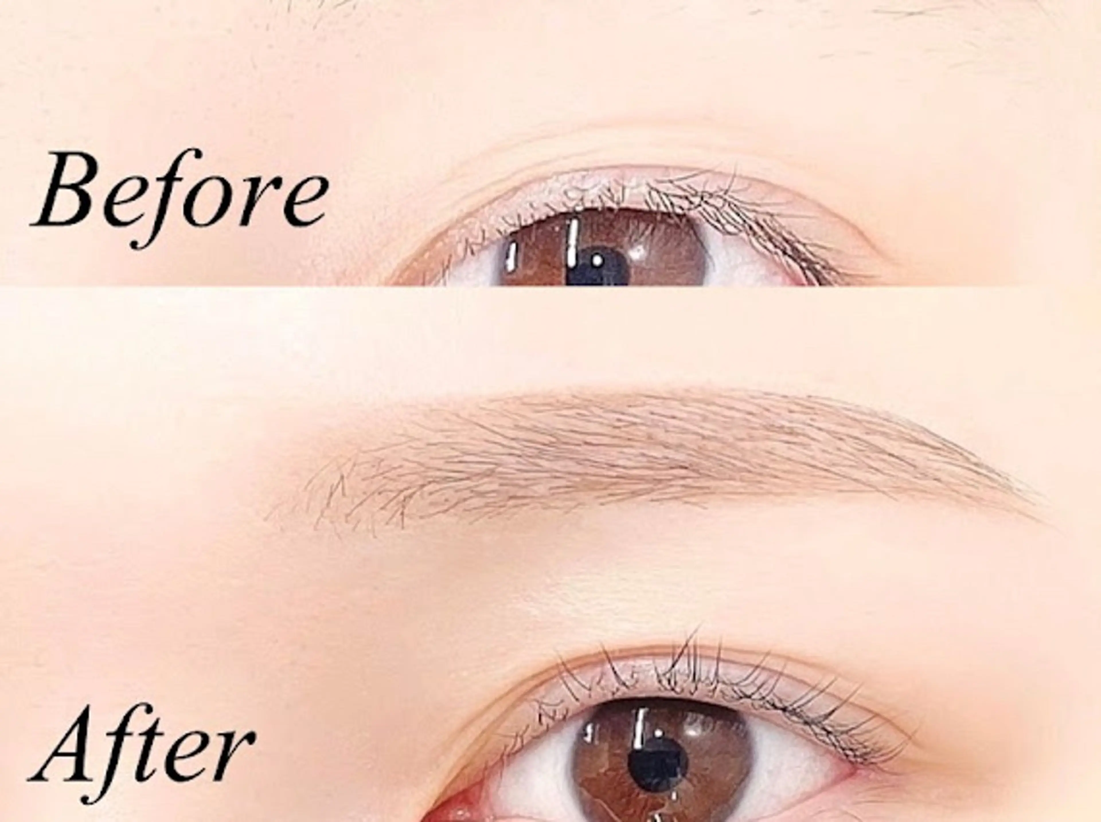 学割U24🎓《ツルツル美顔💆🏻‍♀️✨》美眉アイブロウWAX＋フルフェイス ¥7200の写真