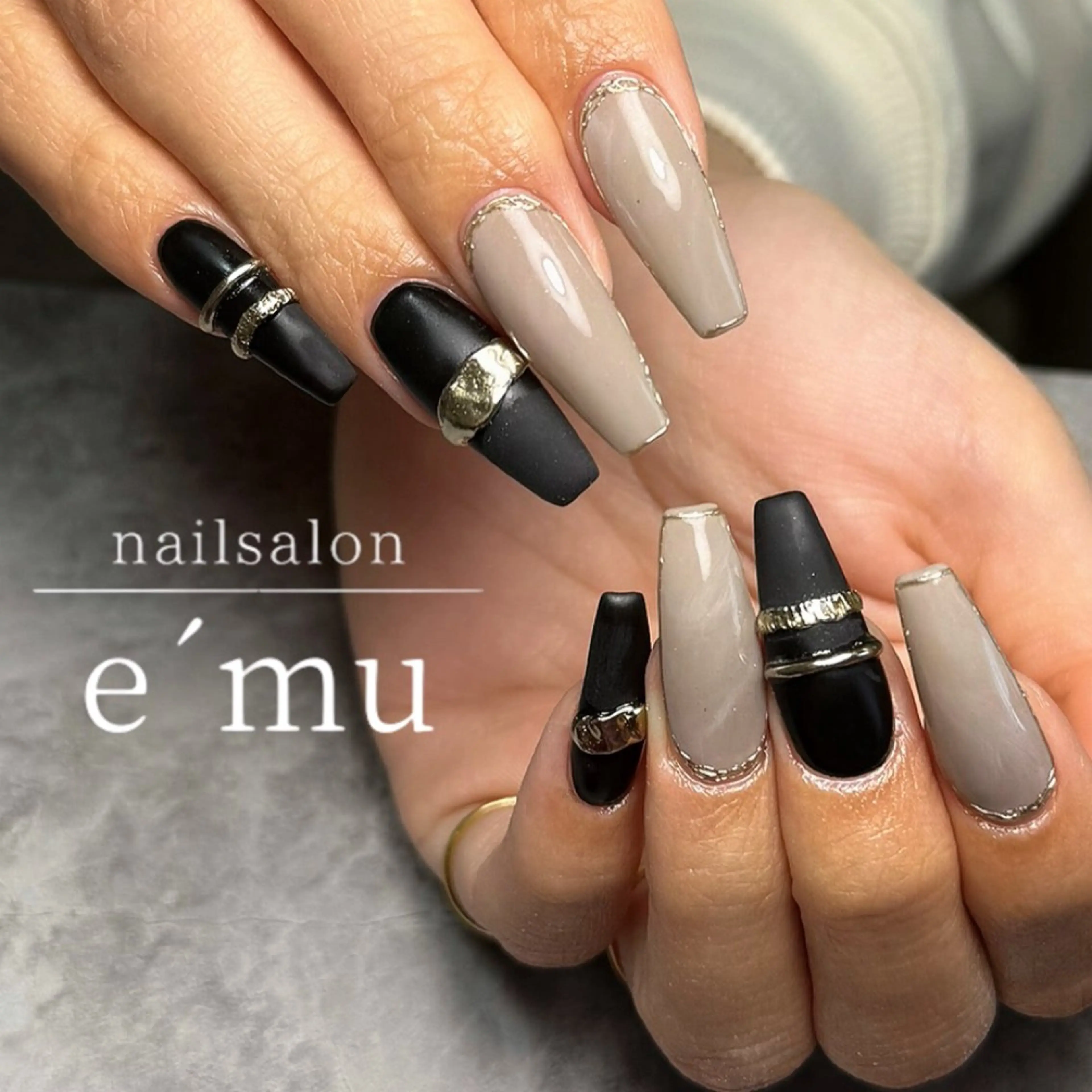 ネイル ハンドネイル nailsalon e´muのネイルデザイン