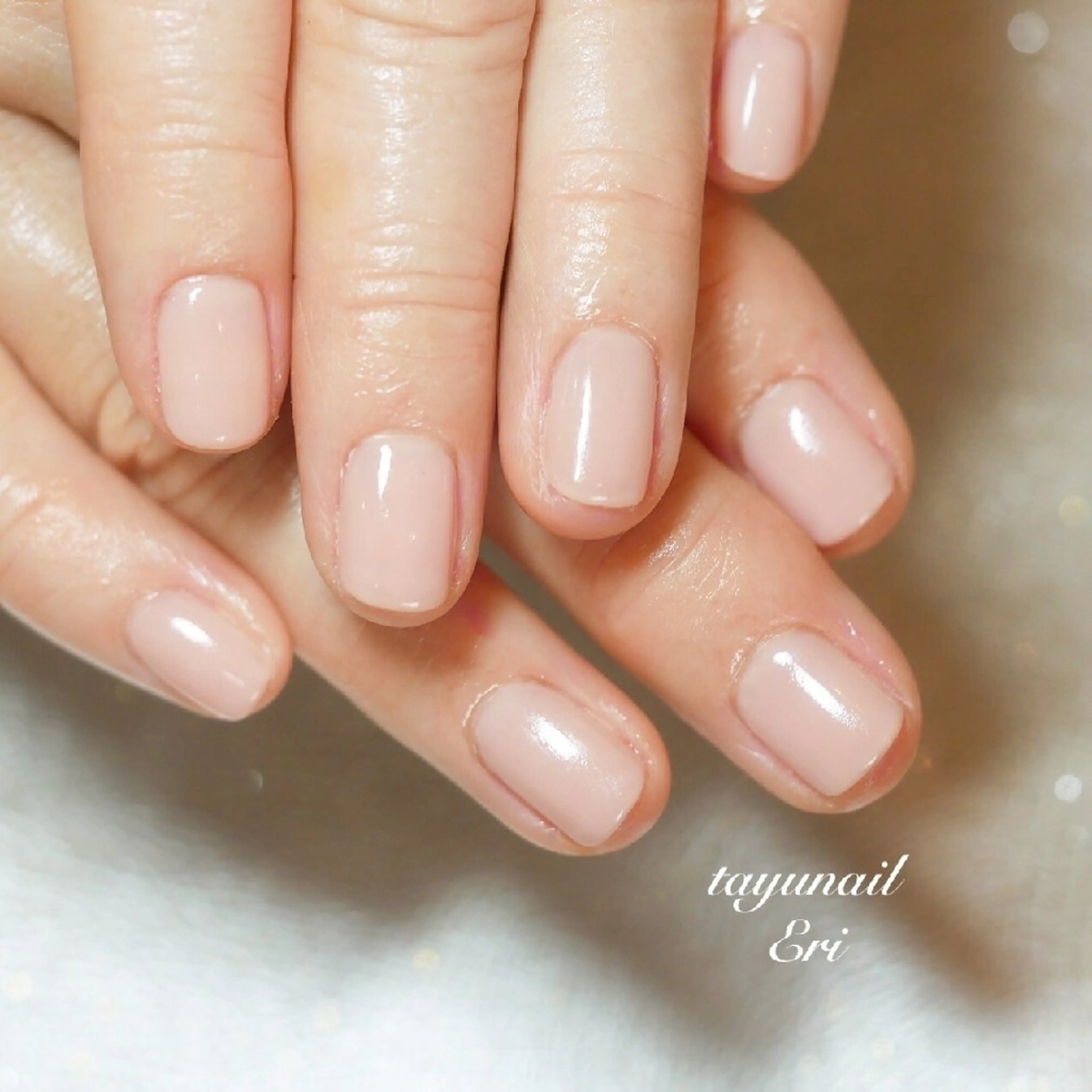 ネイル ジェルネイル パラジェル ショートネイル 冬ネイル ネイルサロン 【たゆnail】のネイルデザイン