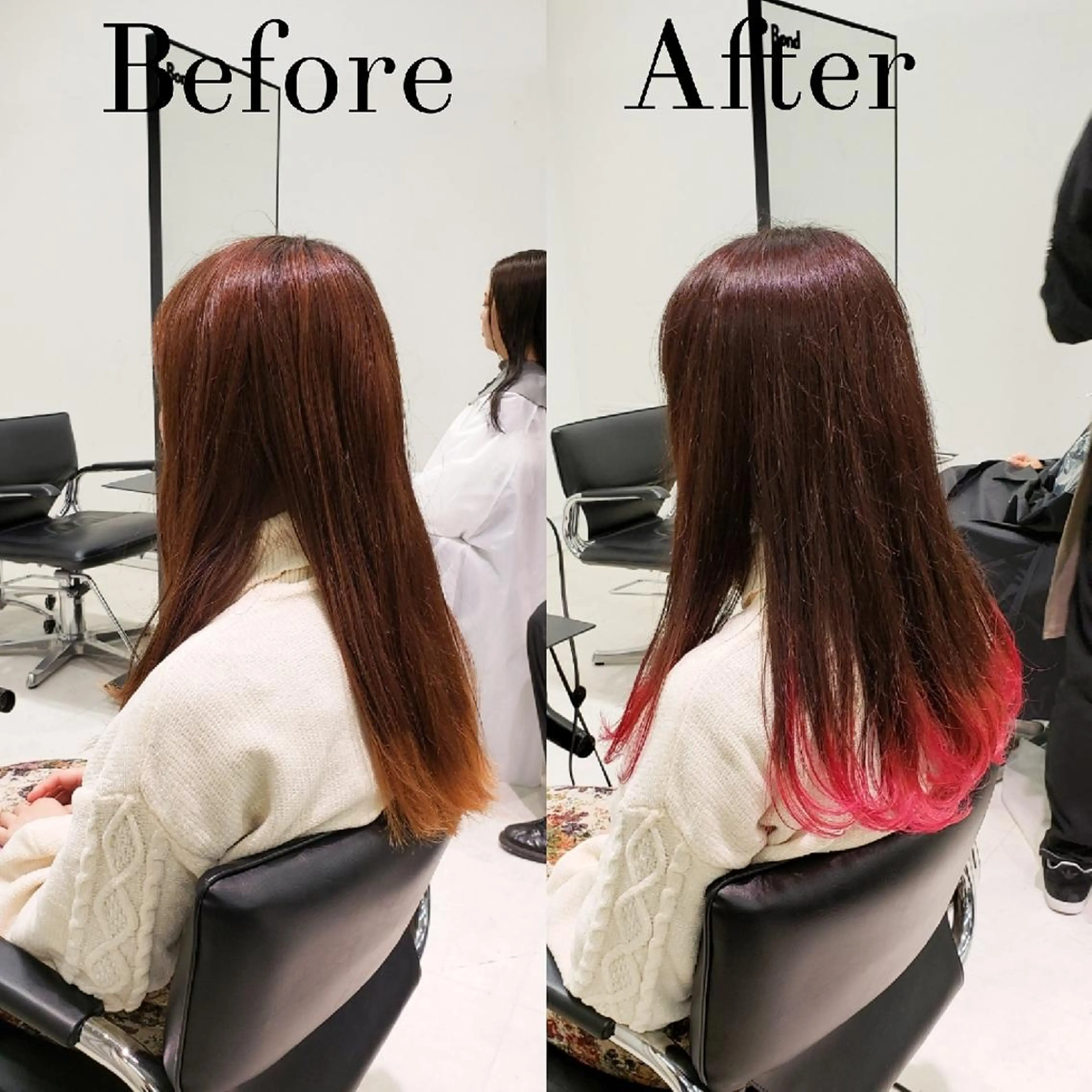 セミロング カラー 💖パーソナル診断 特化YUYA💖のヘアスタイル